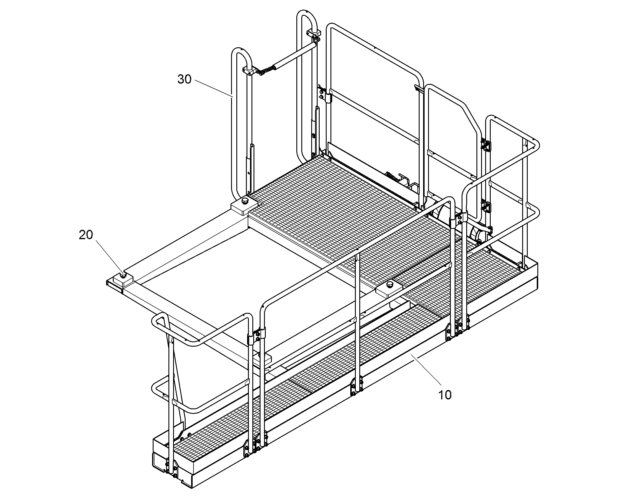 ПЛАТФОРМА 94083585 LIEBHERR