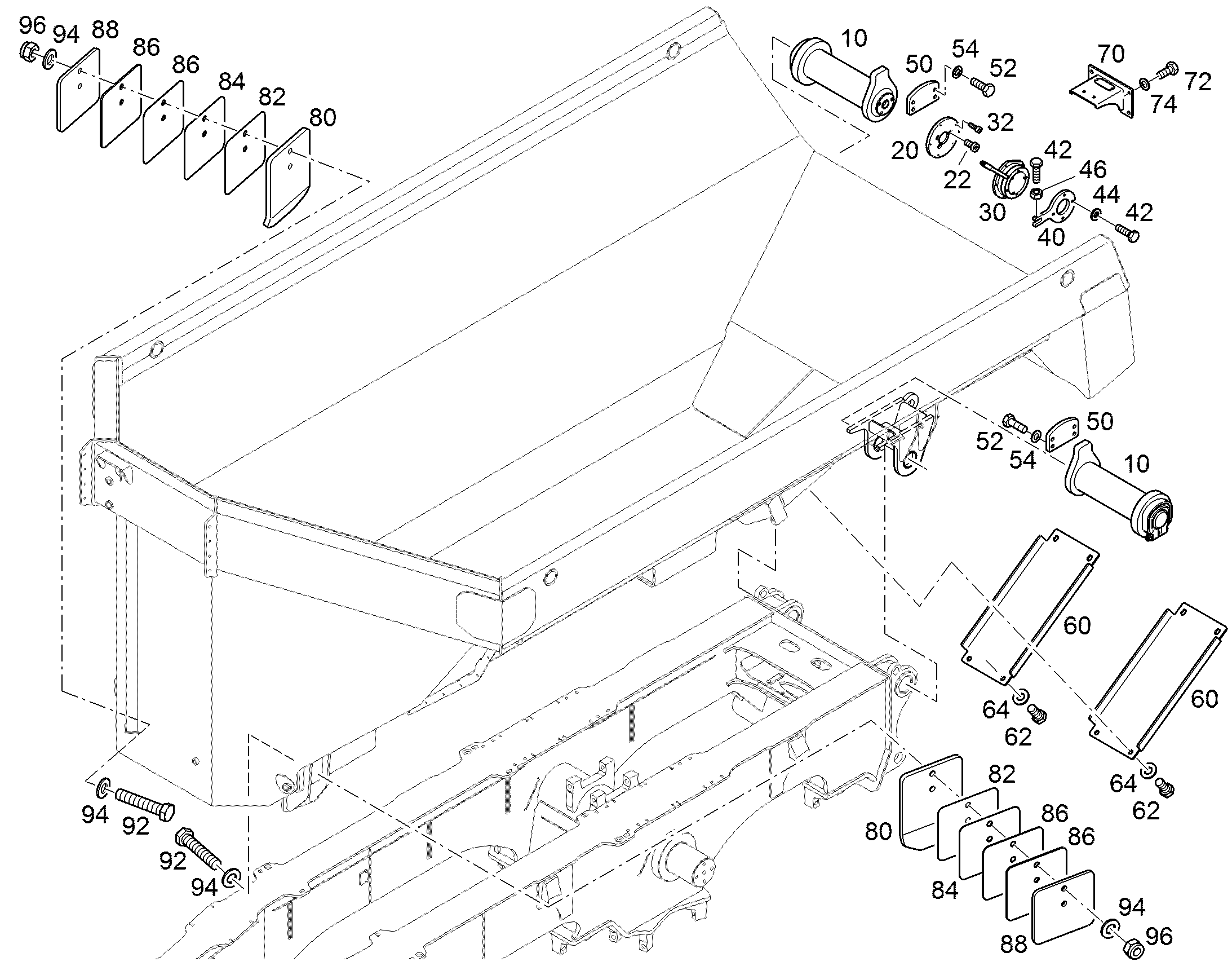 Поводок 94079826 LIEBHERR