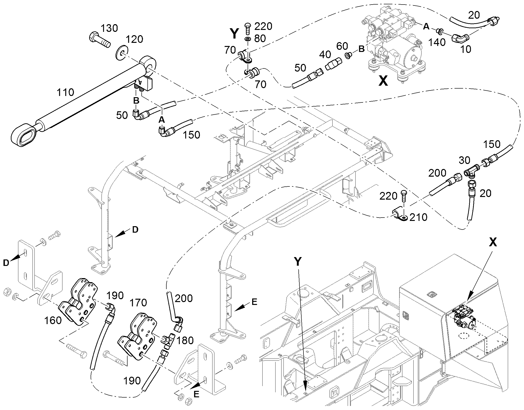 СОПЛО NG 0,5MM / 5X6,5 94024094 LIEBHERR