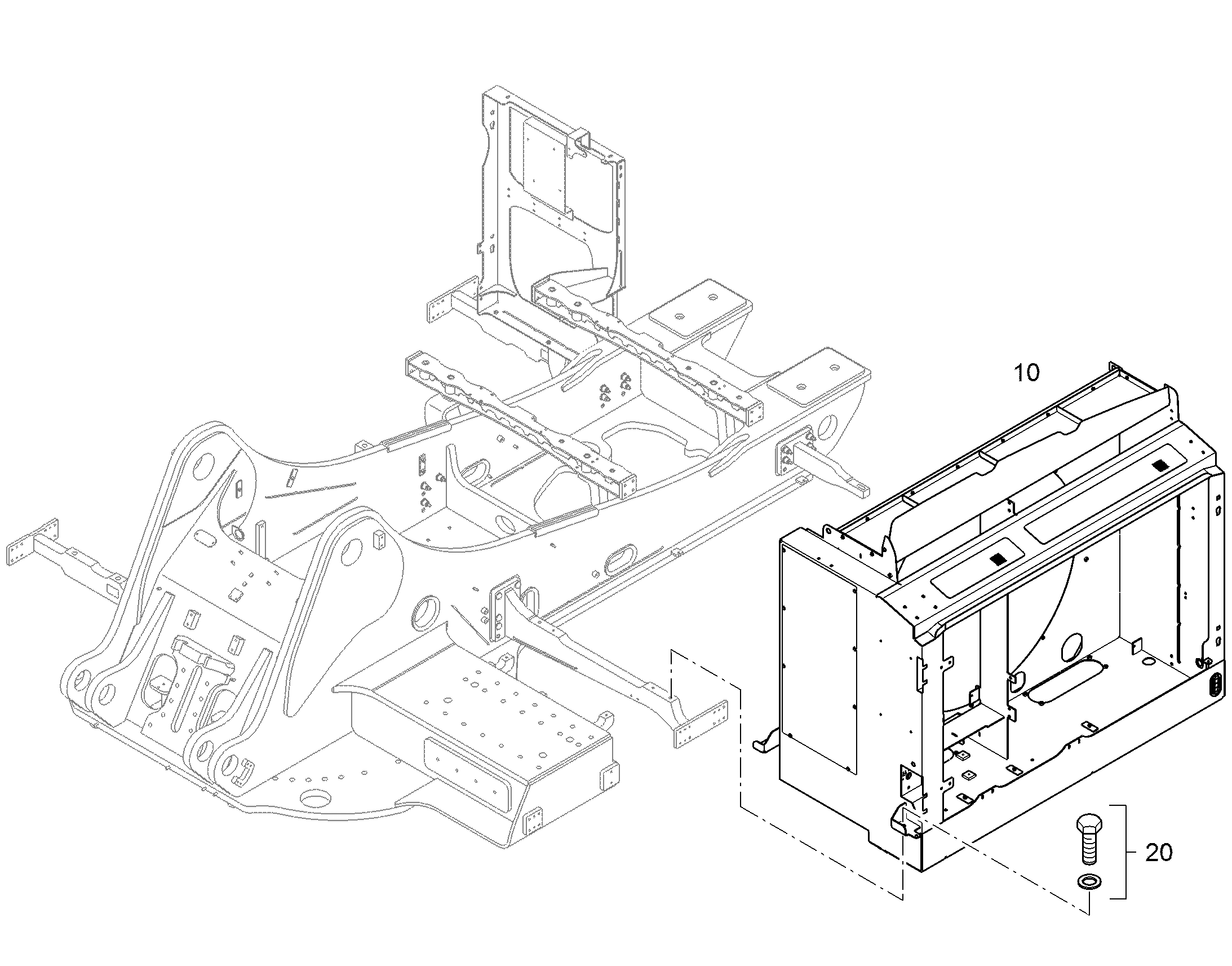 ЭЛЕМЕНТЫ МОНТАЖНЫЕ 94081489 LIEBHERR