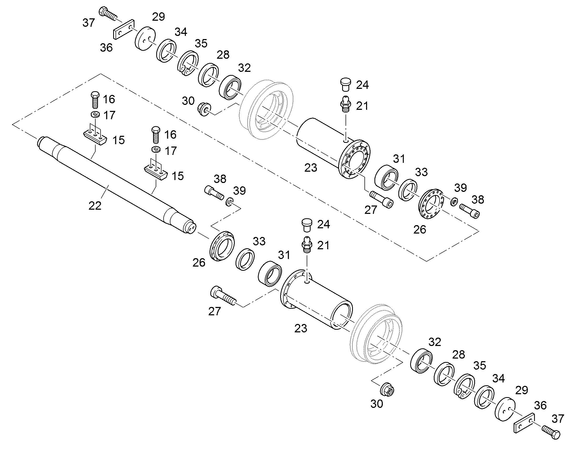 РОЛИКОПОДШИПНИК САМОУСТ. 7025796 LIEBHERR