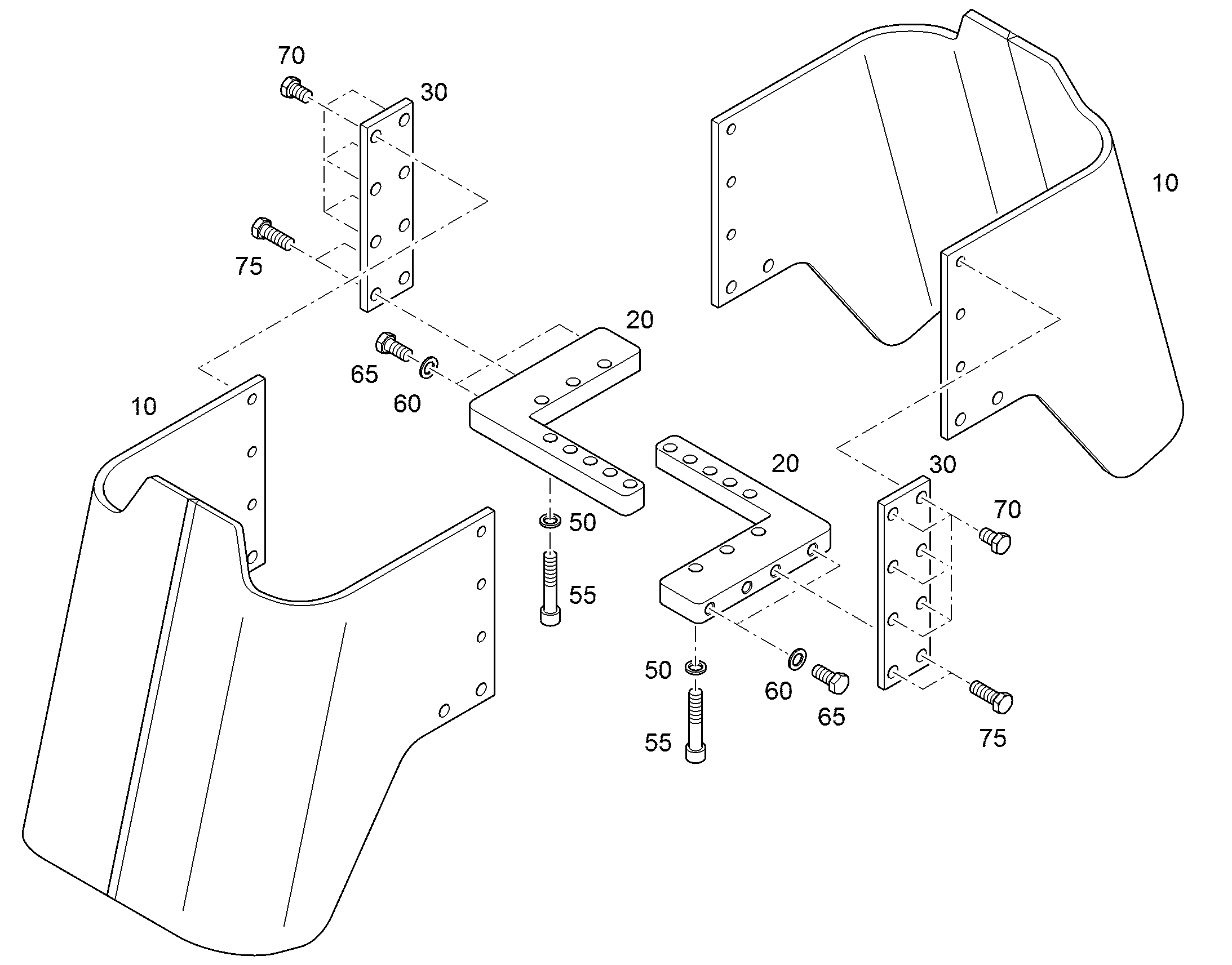 ПЛАНКА КРЕПЛЕНИЯ 9611197 LIEBHERR