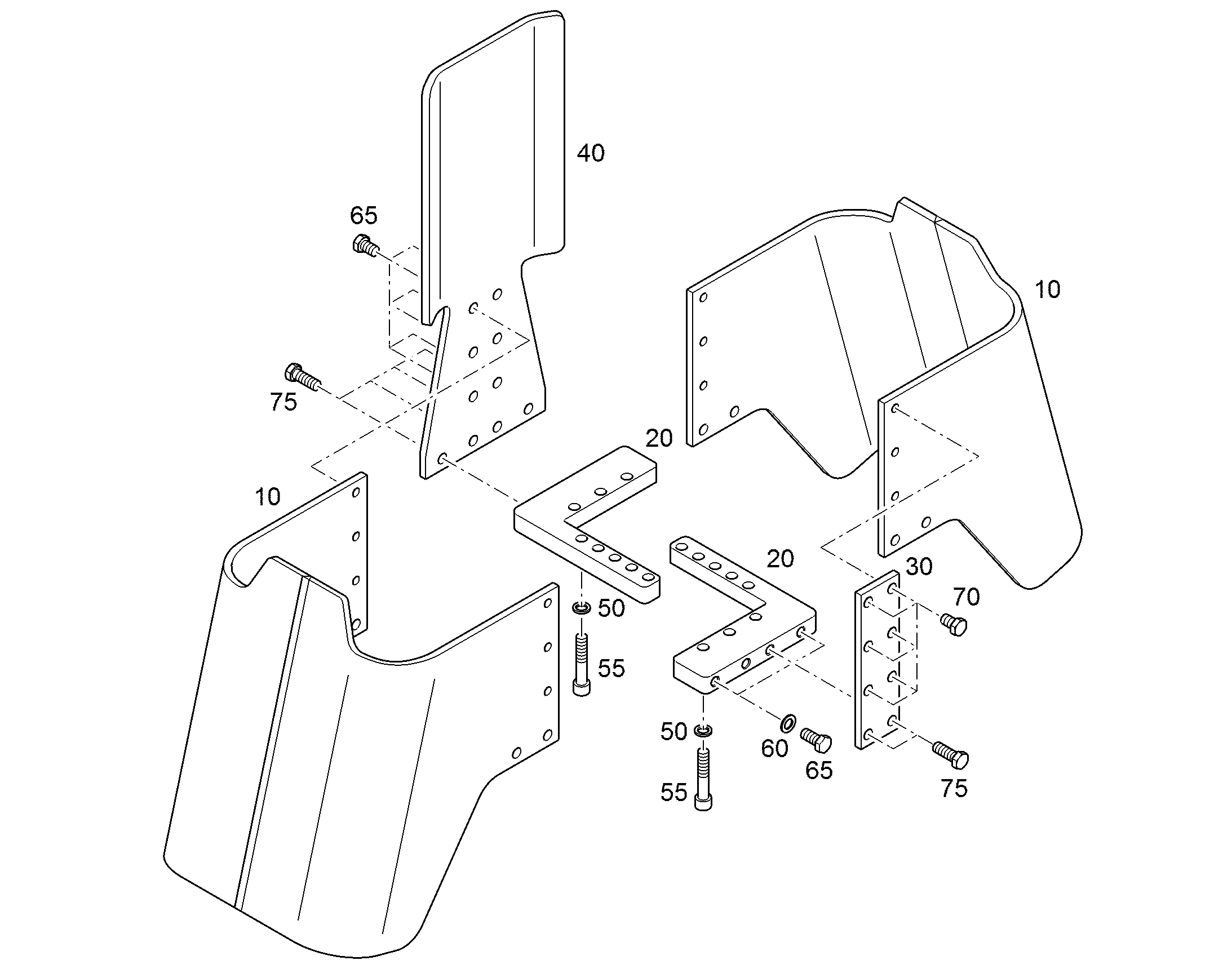 ПЛАНКА КРЕПЛЕНИЯ 94082304 LIEBHERR