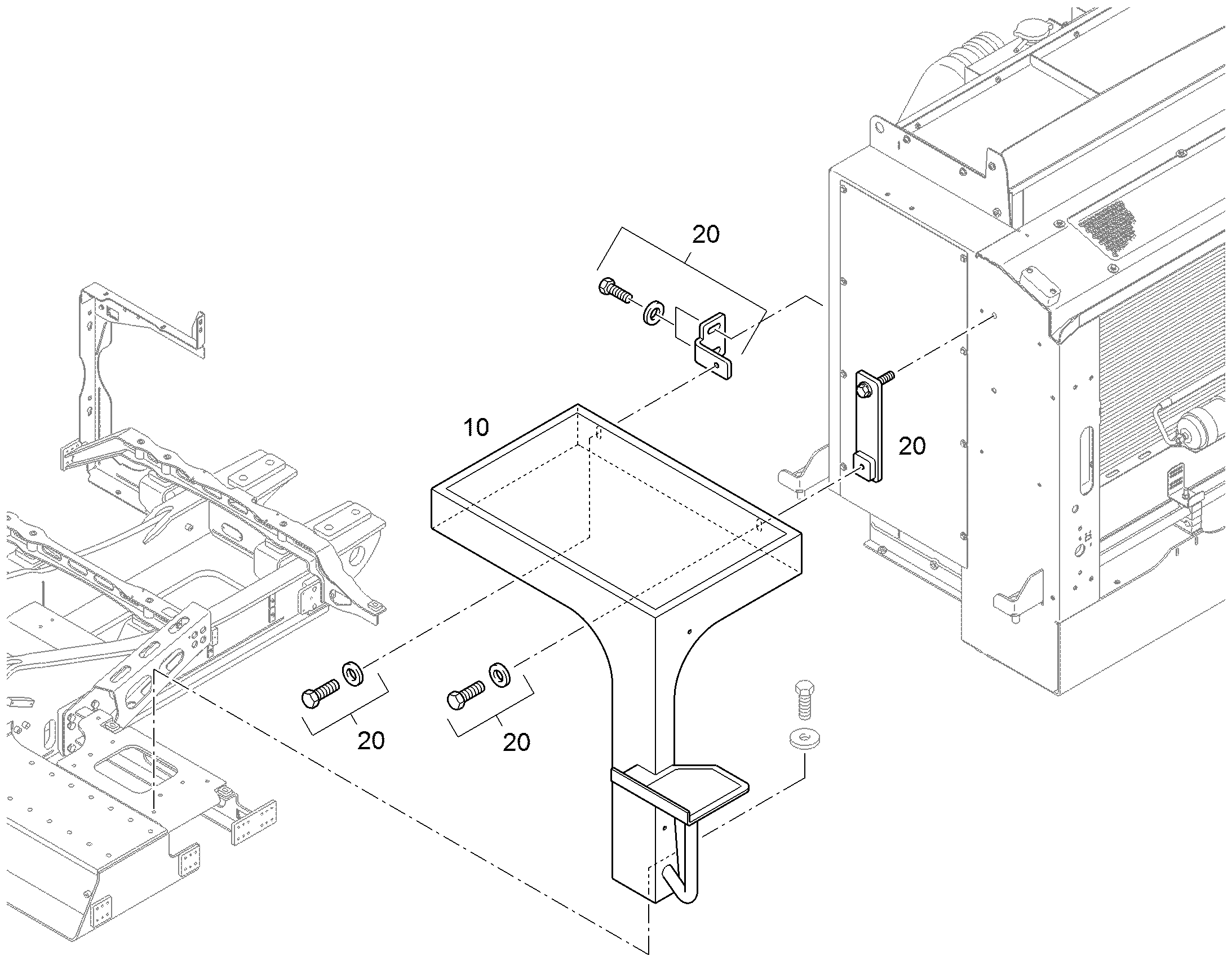 ЭЛЕМЕНТЫ МОНТАЖНЫЕ 94075227 LIEBHERR