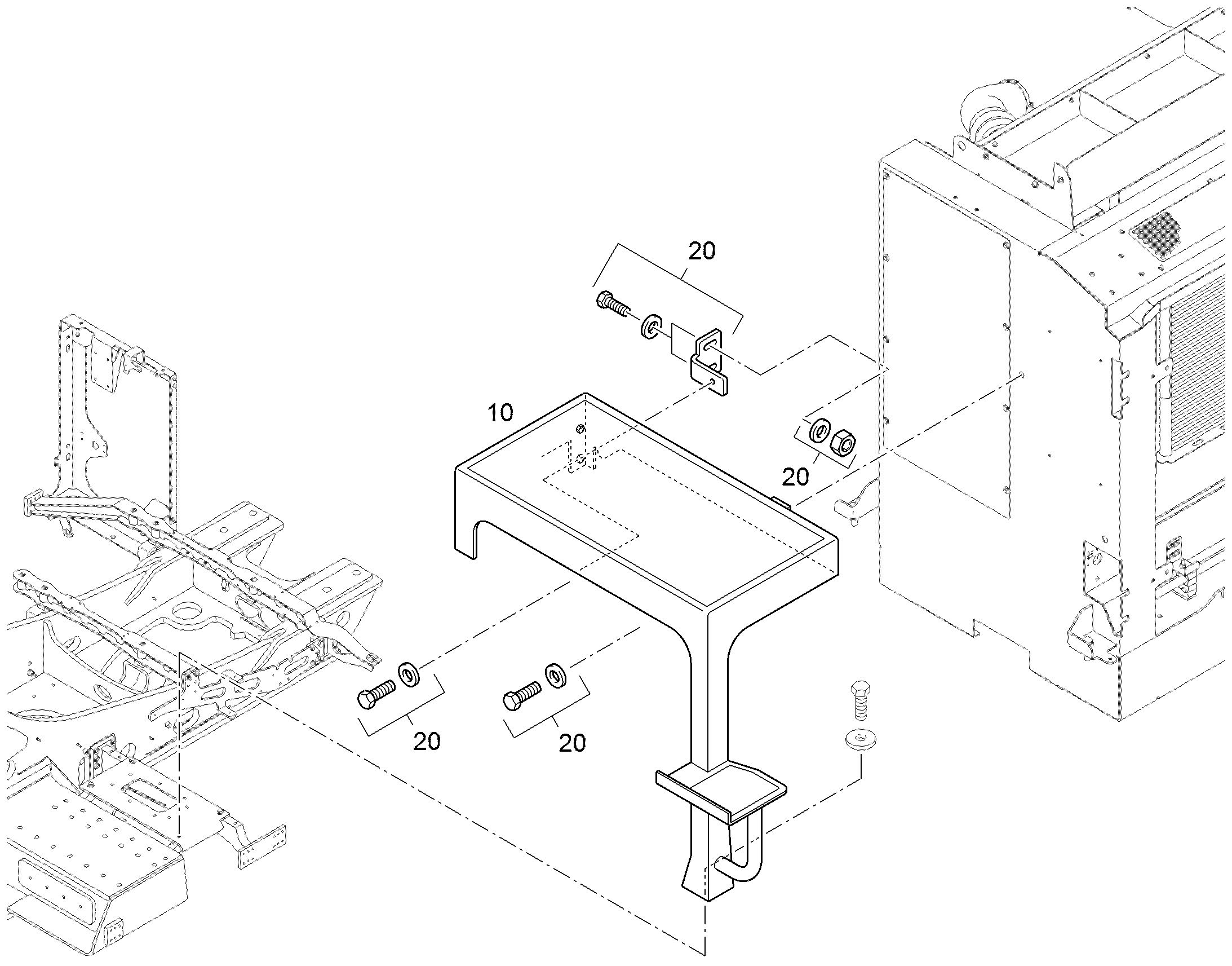 ЭЛЕМЕНТЫ МОНТАЖНЫЕ 94085740 LIEBHERR