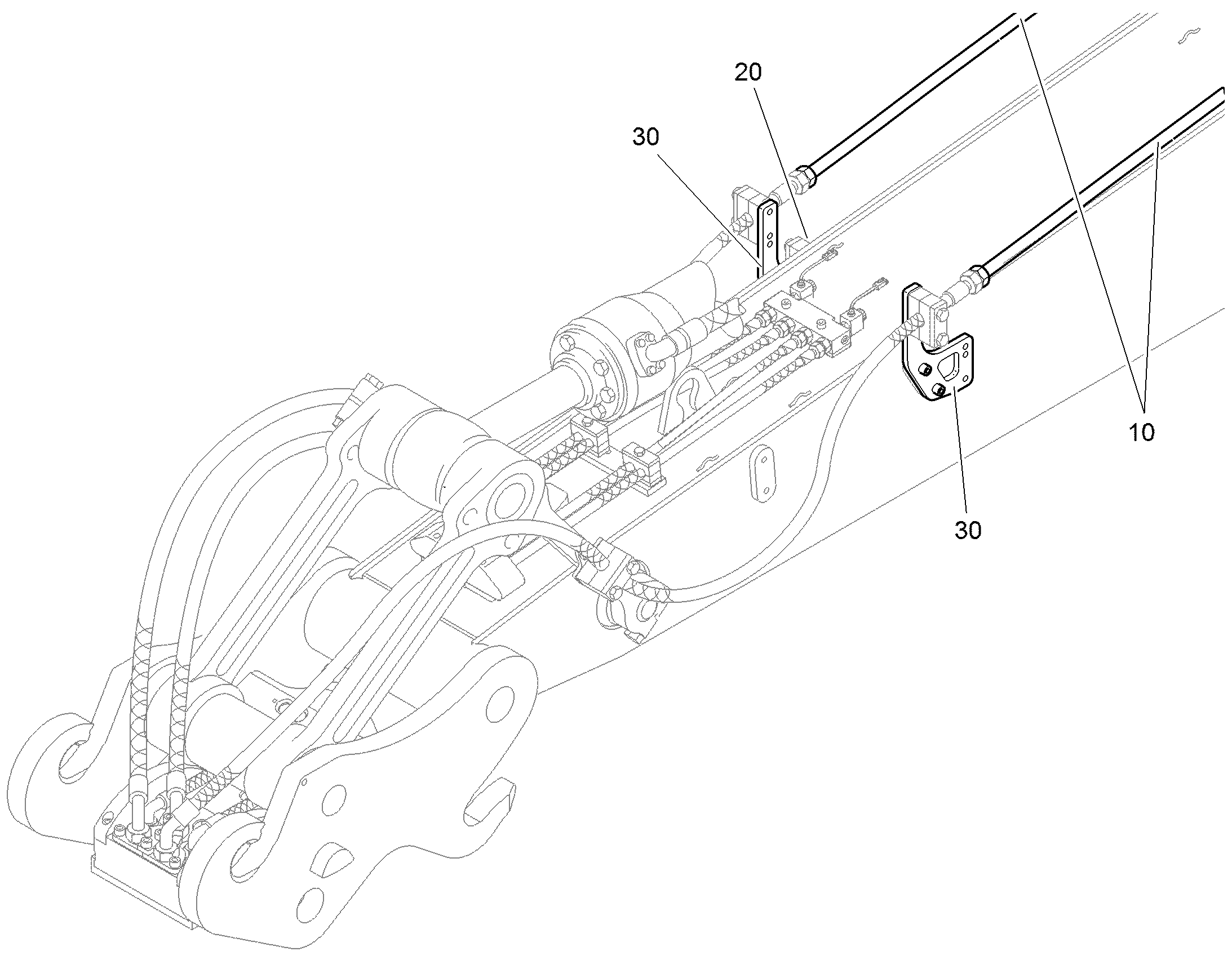 ПРОВОДКА LIKUFIX 94031013 LIEBHERR