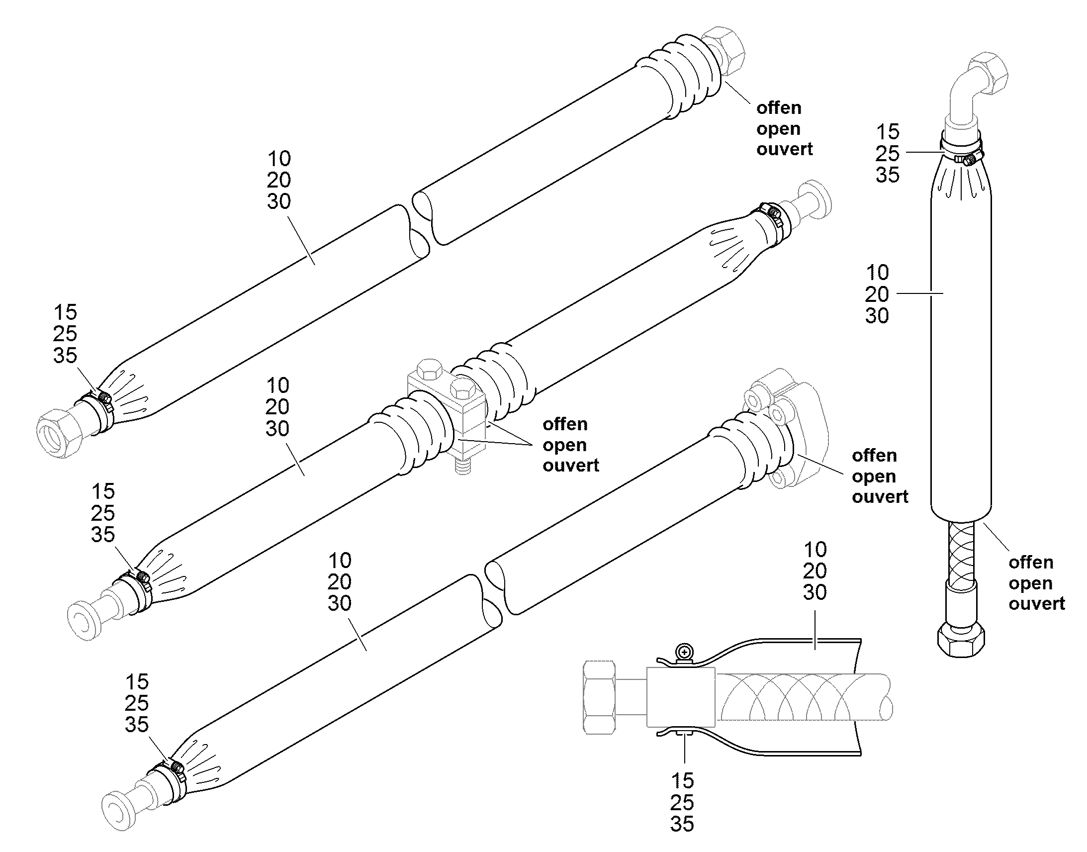 ЧЕХОЛ ДЛЯ ШЛАНГА DN40 11652089 LIEBHERR