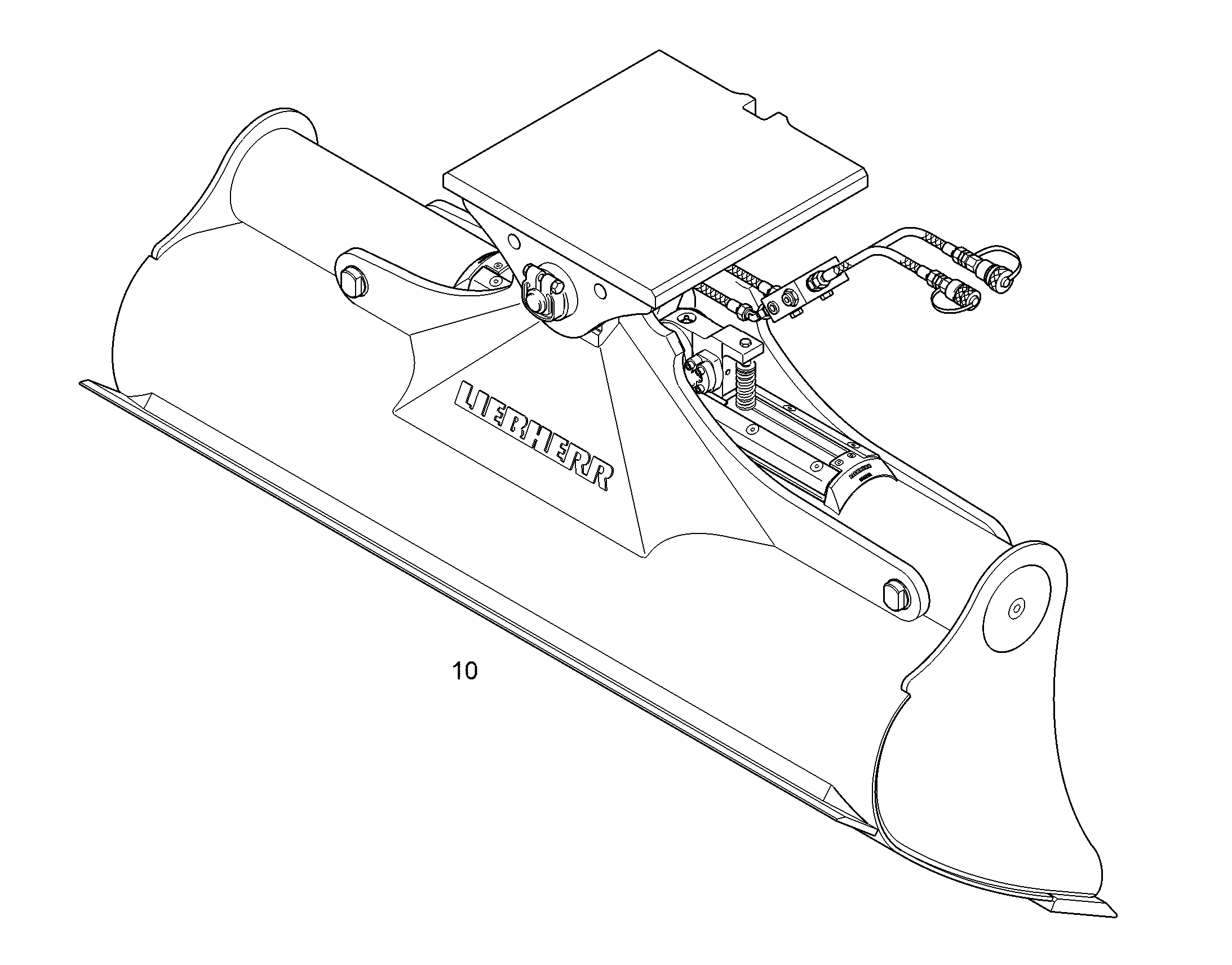 КОВШ КАНАВООЧИСТИТЕЛЯ 1500mm 0,36m³ 94085929 LIEBHERR