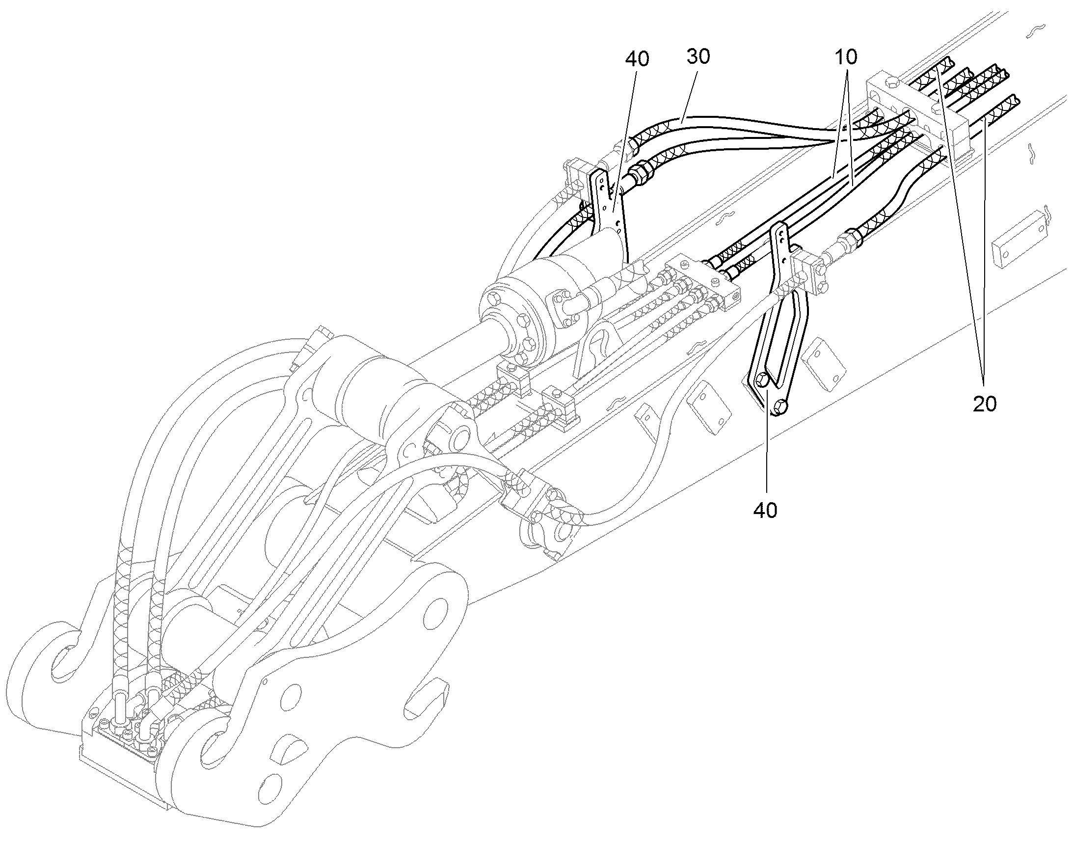 ПРОВОДКА 94096057 LIEBHERR