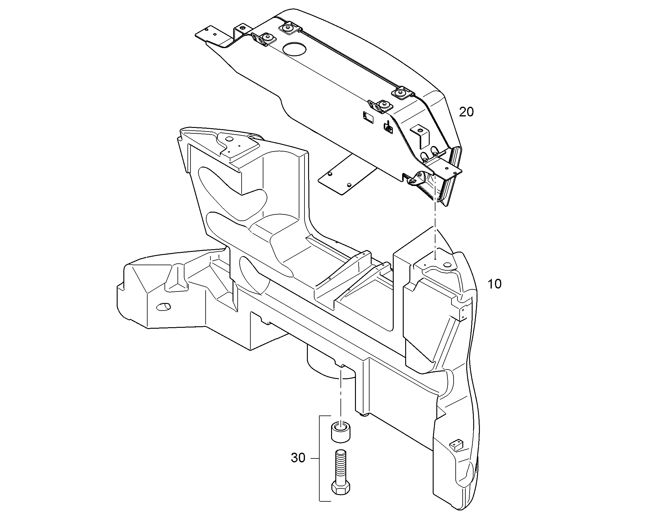ДЕТАЛИ КРЕПЛЕНИЯ 94062972 LIEBHERR