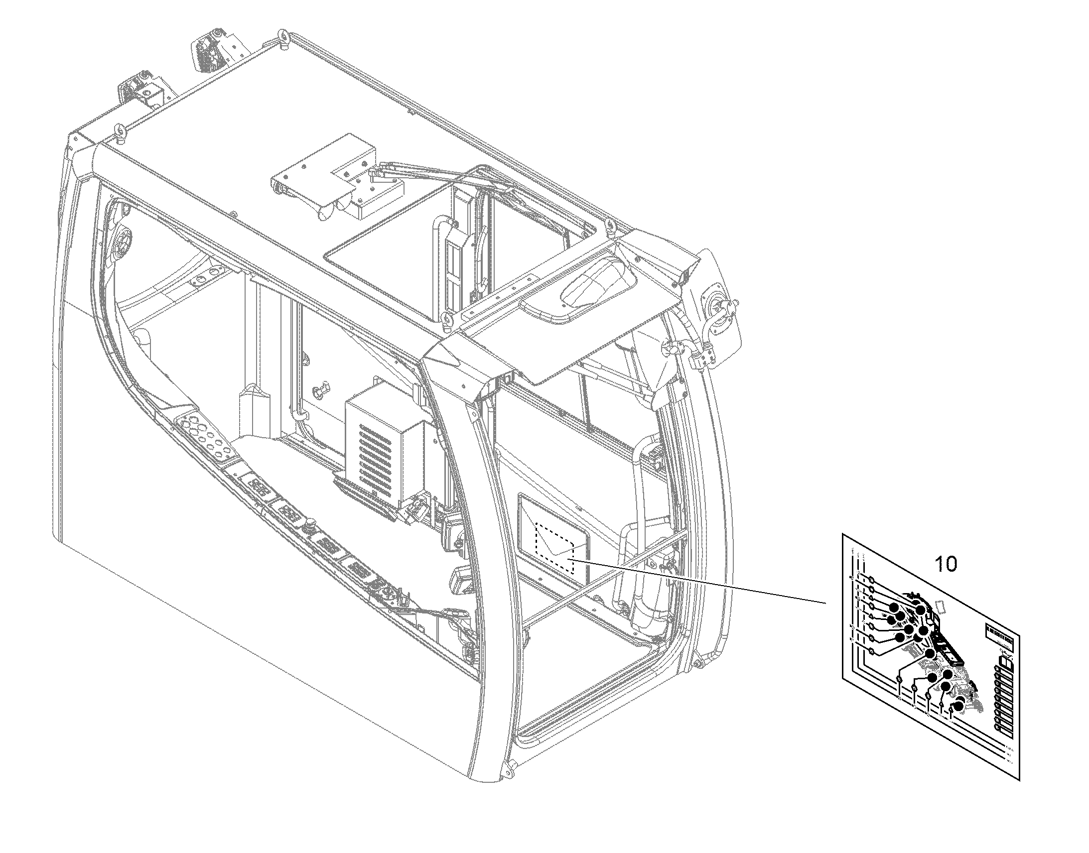 ПЛАН СМАЗКИ A924 Rail 94083645 LIEBHERR