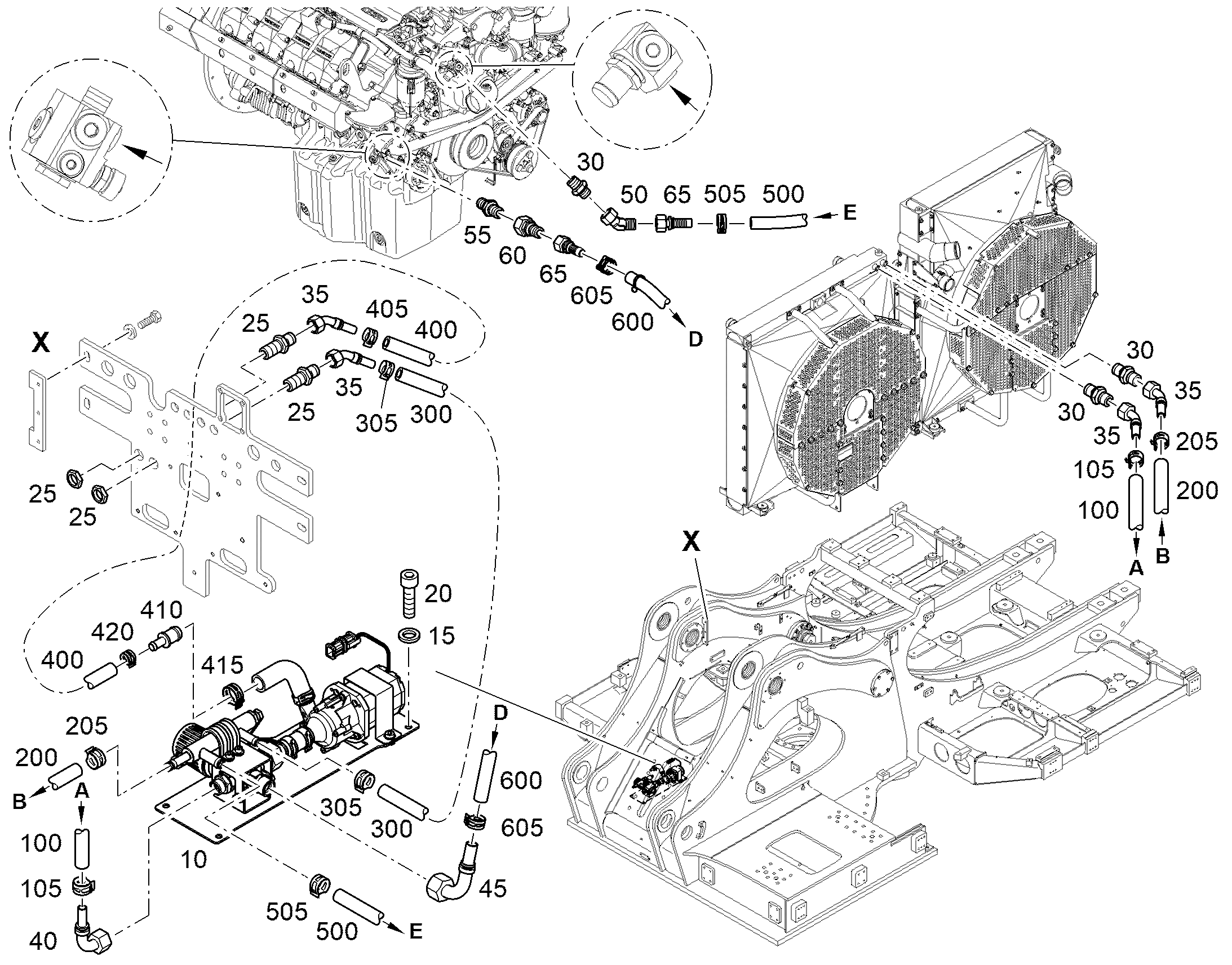 НИППЕЛЬ DN12 7024879 LIEBHERR