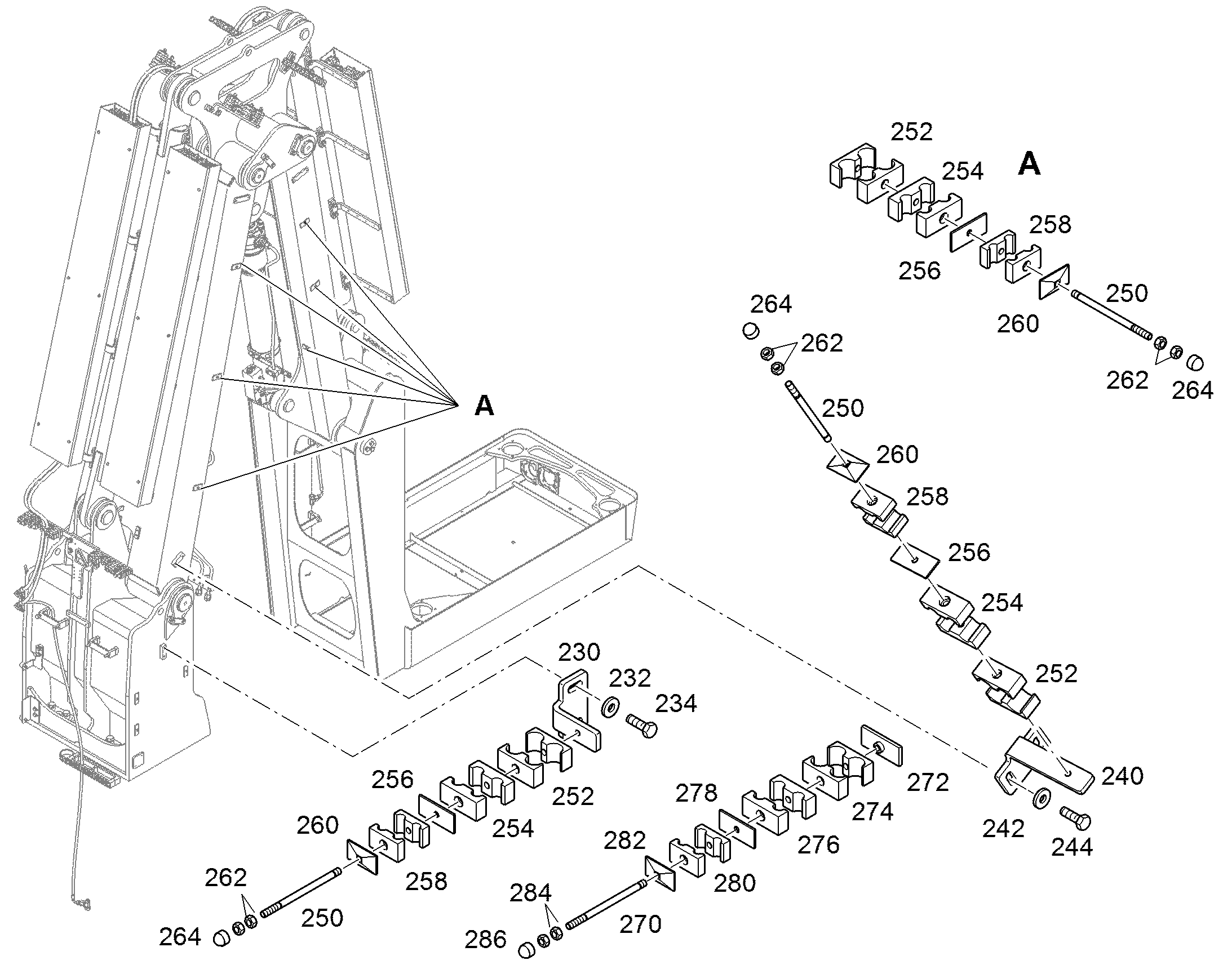 ШПИЛЬКА DIN 939 M8X120 8.8 480H 12224213 LIEBHERR