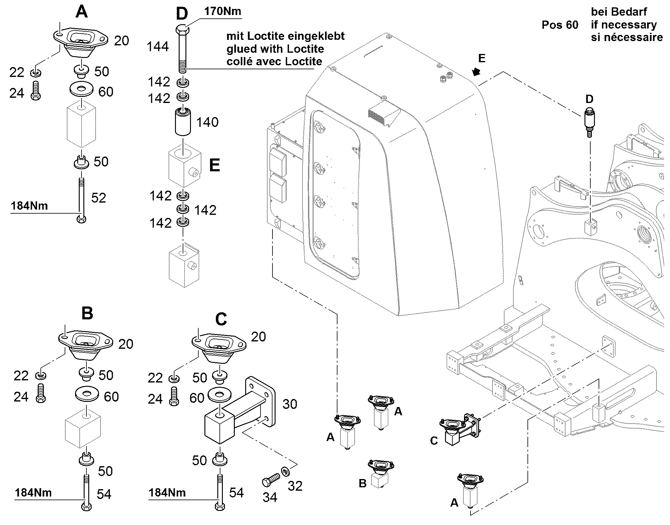 ПОДШИПНИК РЕЗИНО-МЕТАЛЛИЧЕСКИЙ 11692969 LIEBHERR