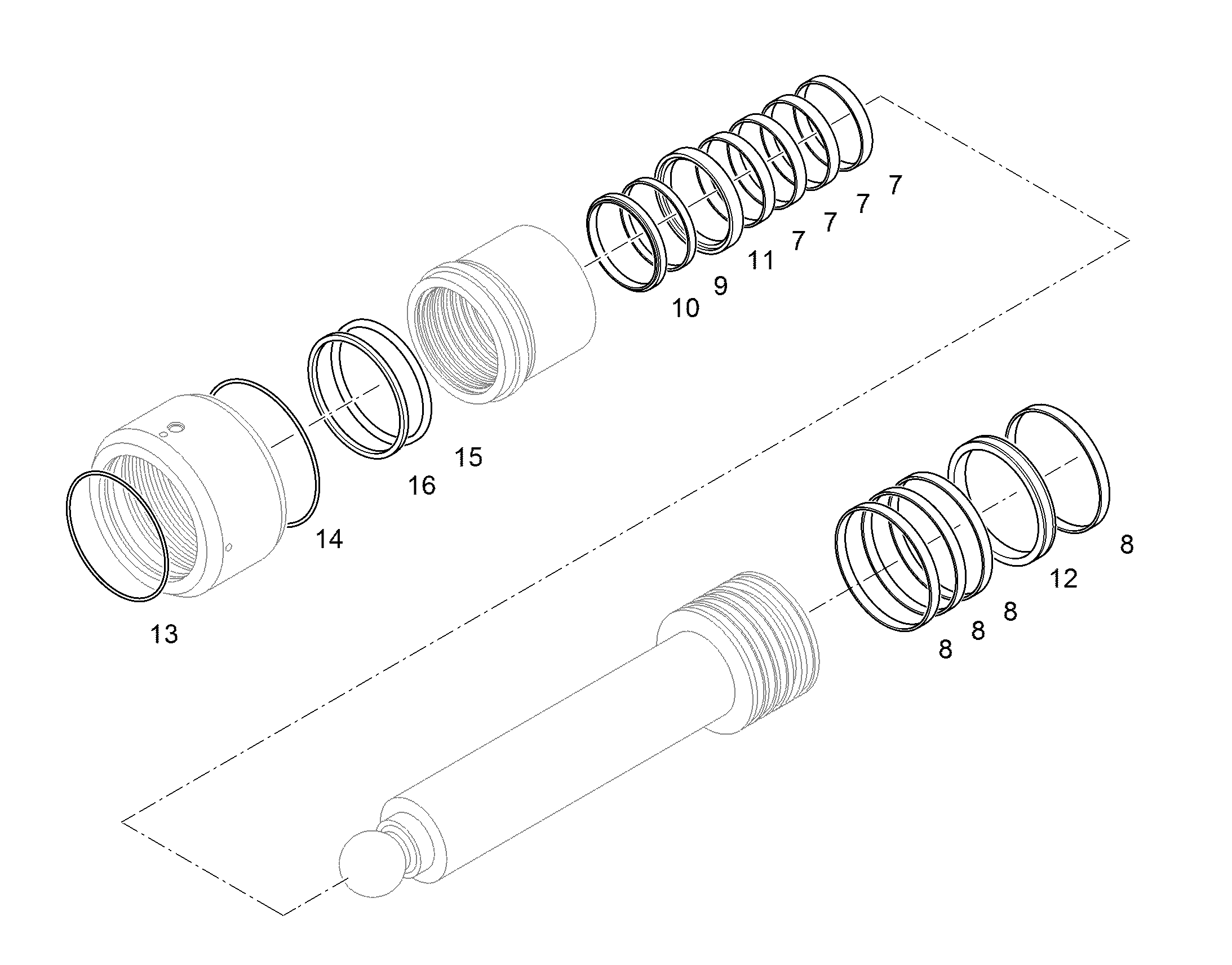 ЗАЩИТНОЕ КОЛЬЦО 233,2/242,2X2,4 11626591 LIEBHERR