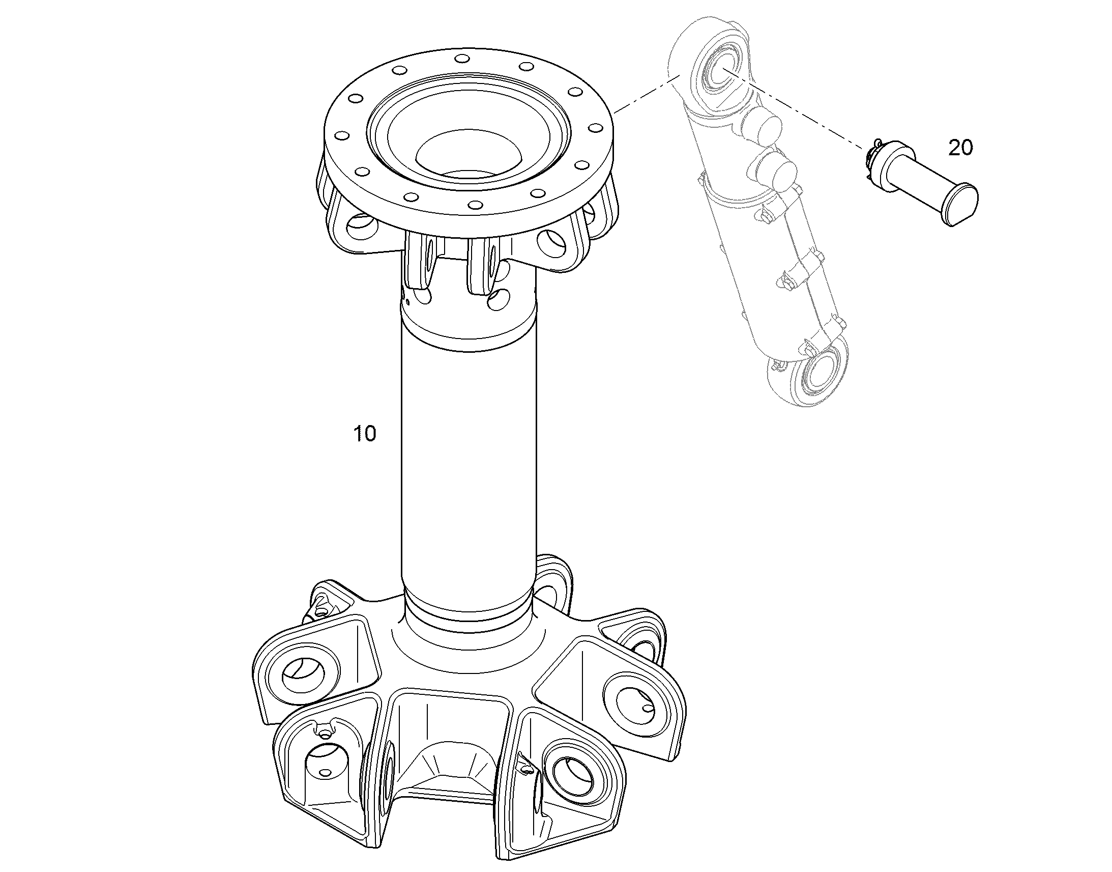 КОМПЛЕКТ ДЛЯ ПЕРЕОБОРУДОВАНИЯ RADCOMM GM65/70 9632726 LIEBHERR