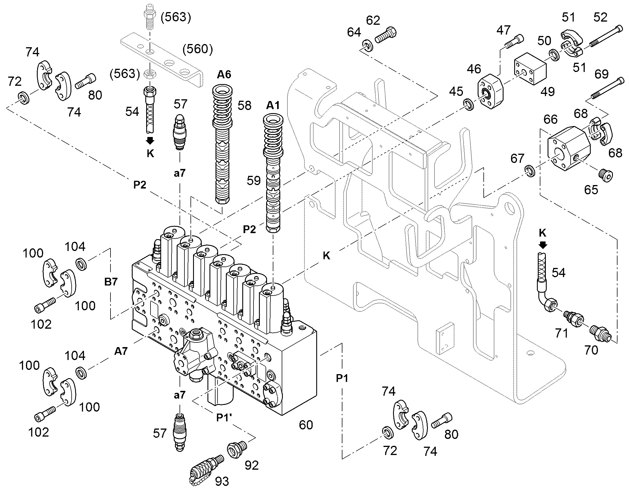 БЛОК УПРАВЛЕНИЯ 10450984 LIEBHERR