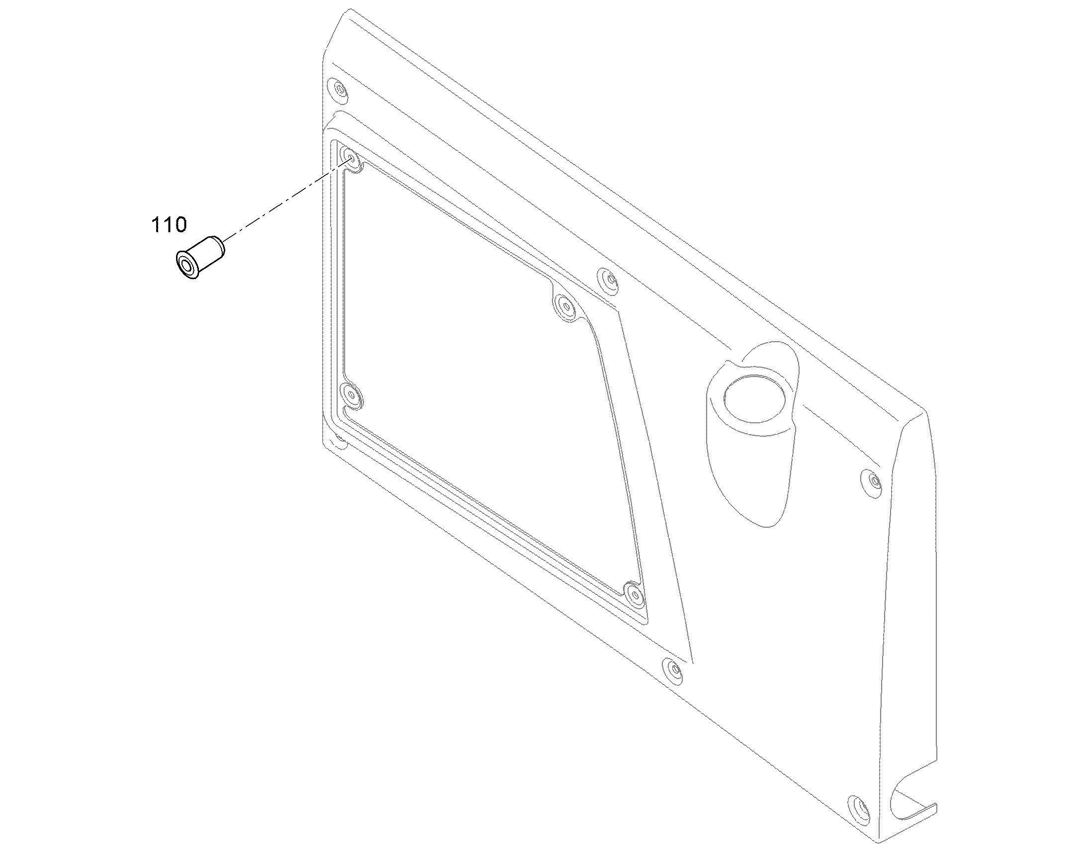 ГАЙКА-ЗАКЛЕПКА M4 11080083 LIEBHERR