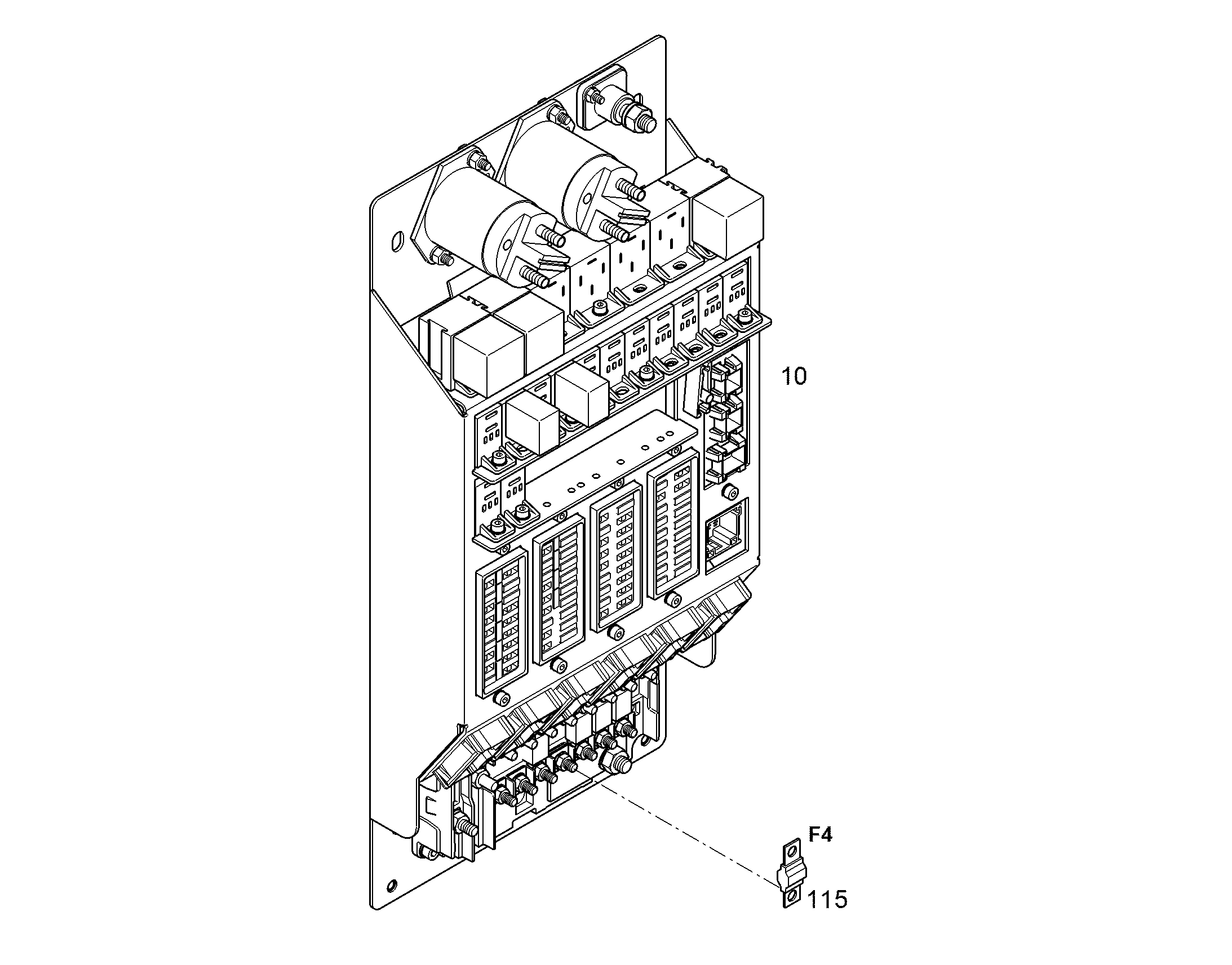 DISTRIBUTOR CASE 94088329 LIEBHERR