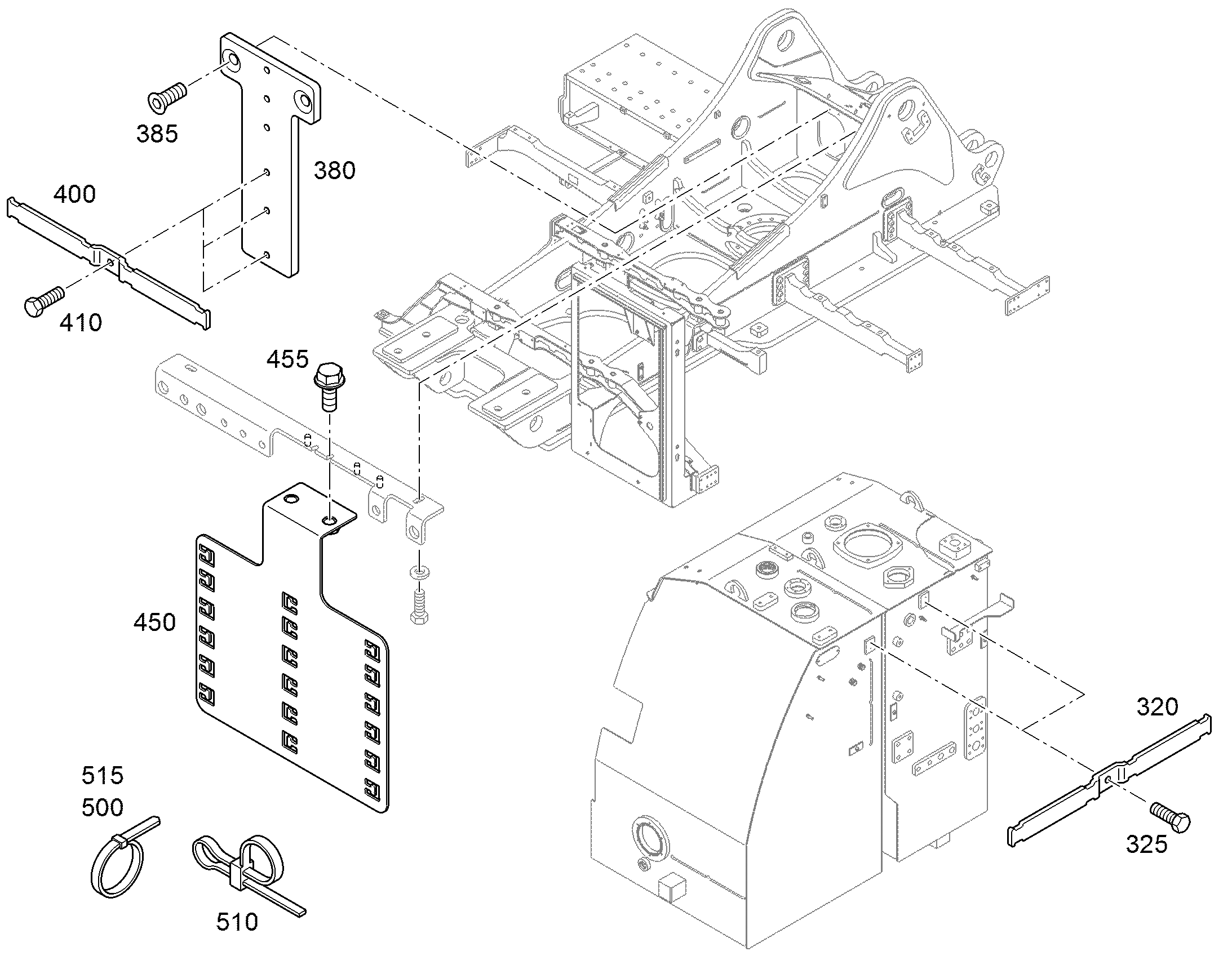 СТОПОРНАЯ ТРУБА 94084863 LIEBHERR
