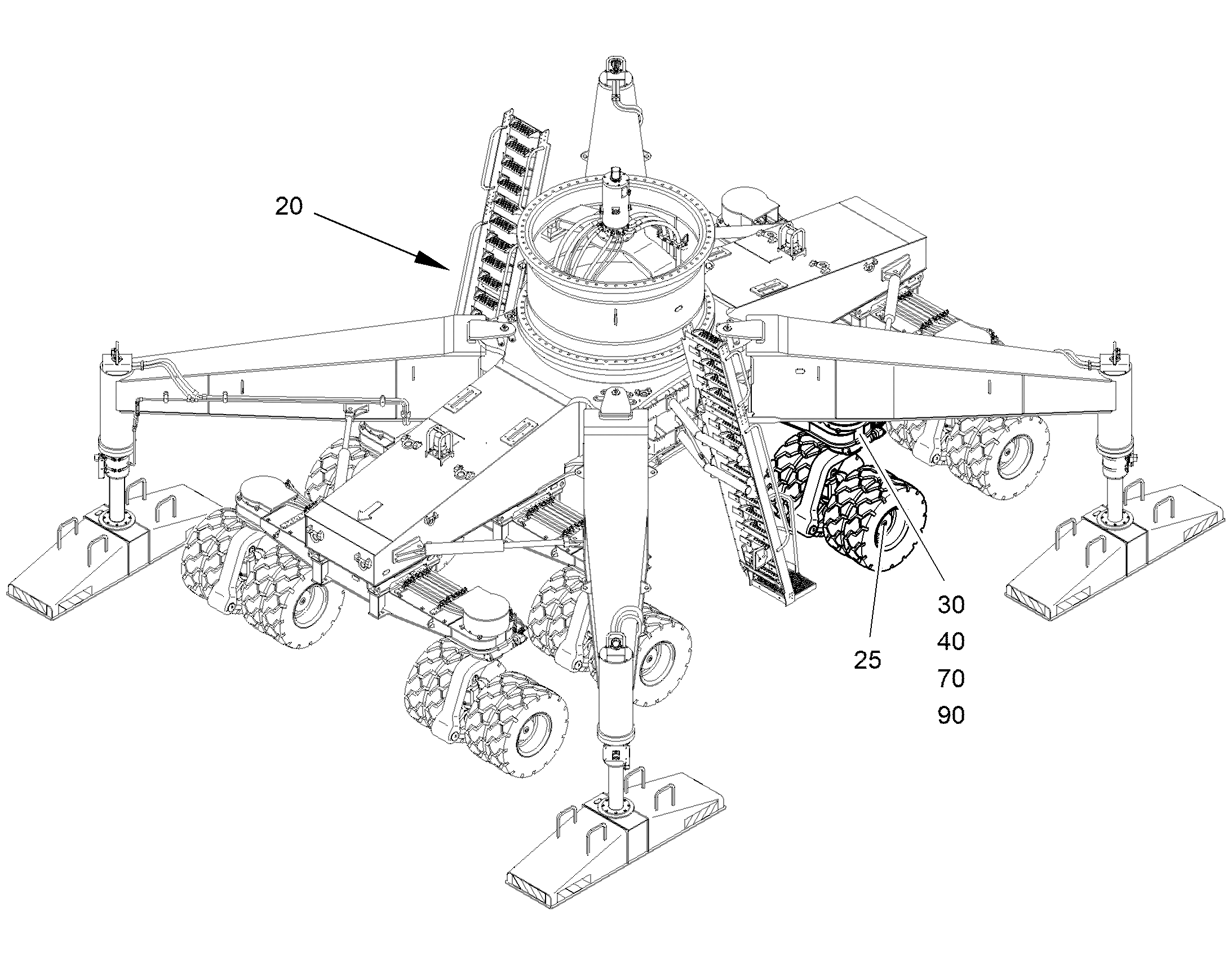 МОНТАЖ БЛОКА ГИДРАВЛИКИ 94047972 LIEBHERR