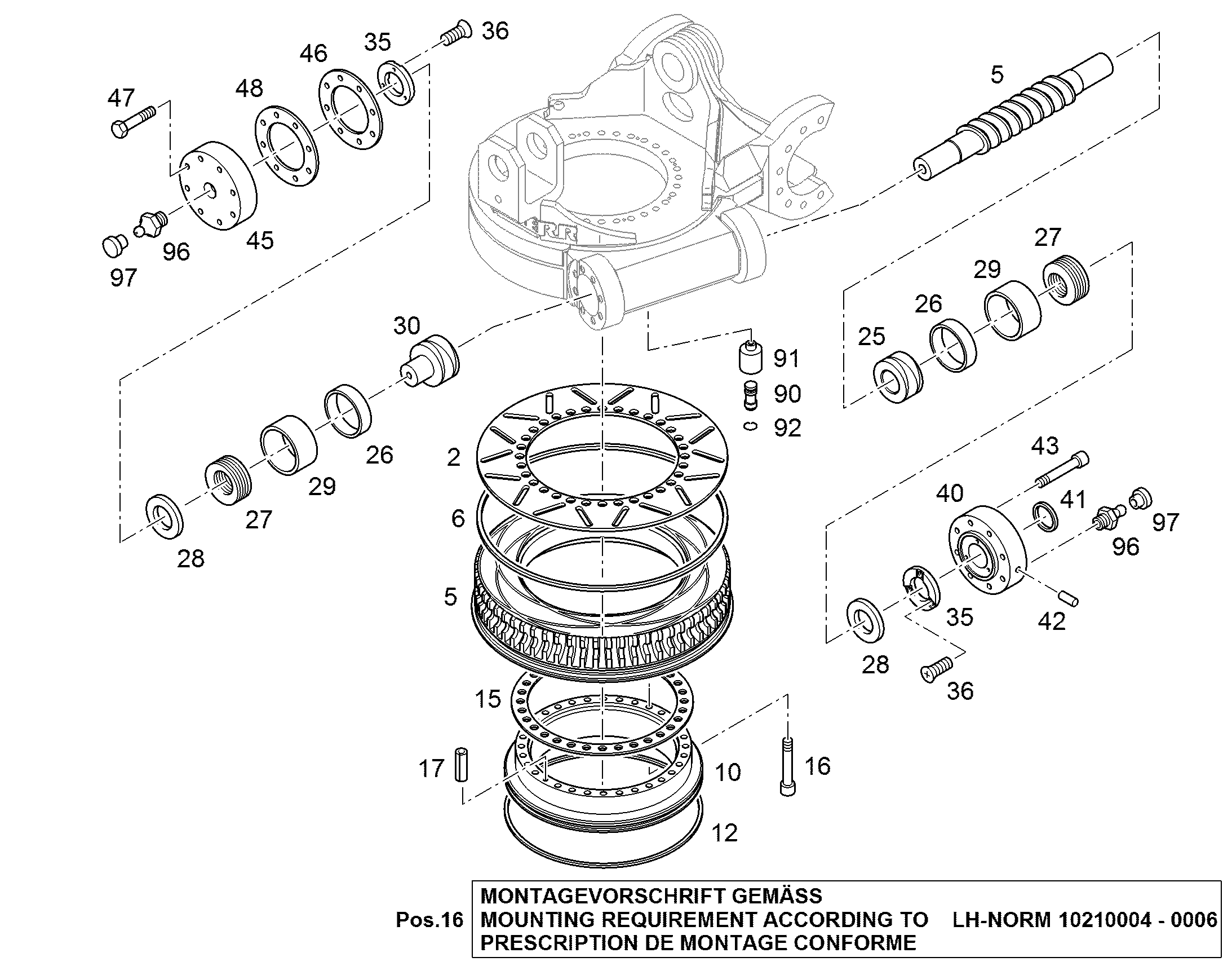 НИППЕЛЬ СМАЗОЧНЫЙ КОНУСНЫЙ DIN 71412 A M10X1 774304001 LIEBHERR