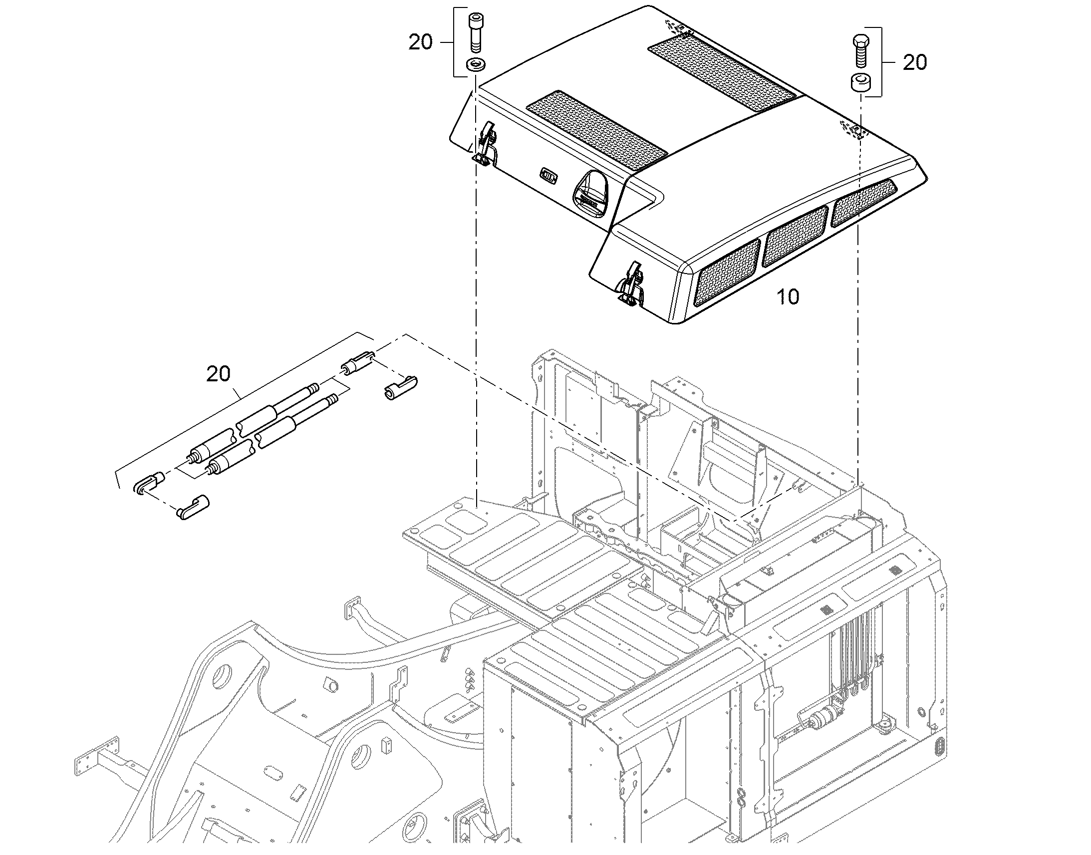 ЭЛЕМЕНТЫ МОНТАЖНЫЕ 94093094 LIEBHERR