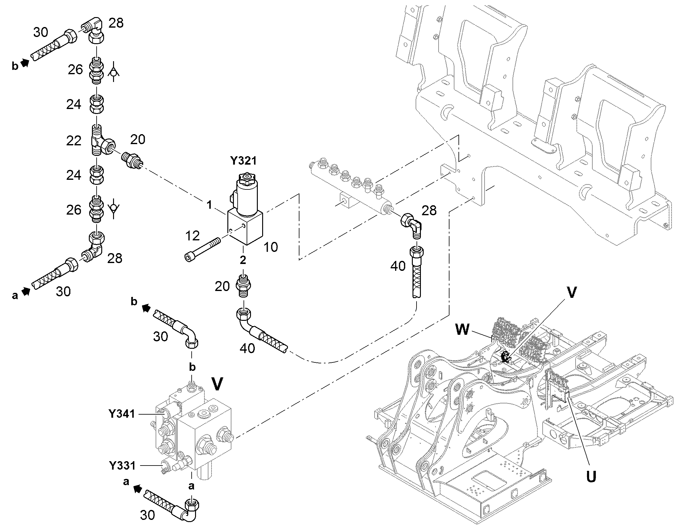 КЛАПАННЫЙ ПНЕВМОАПП. 2/2-ХОД. 10491531 LIEBHERR