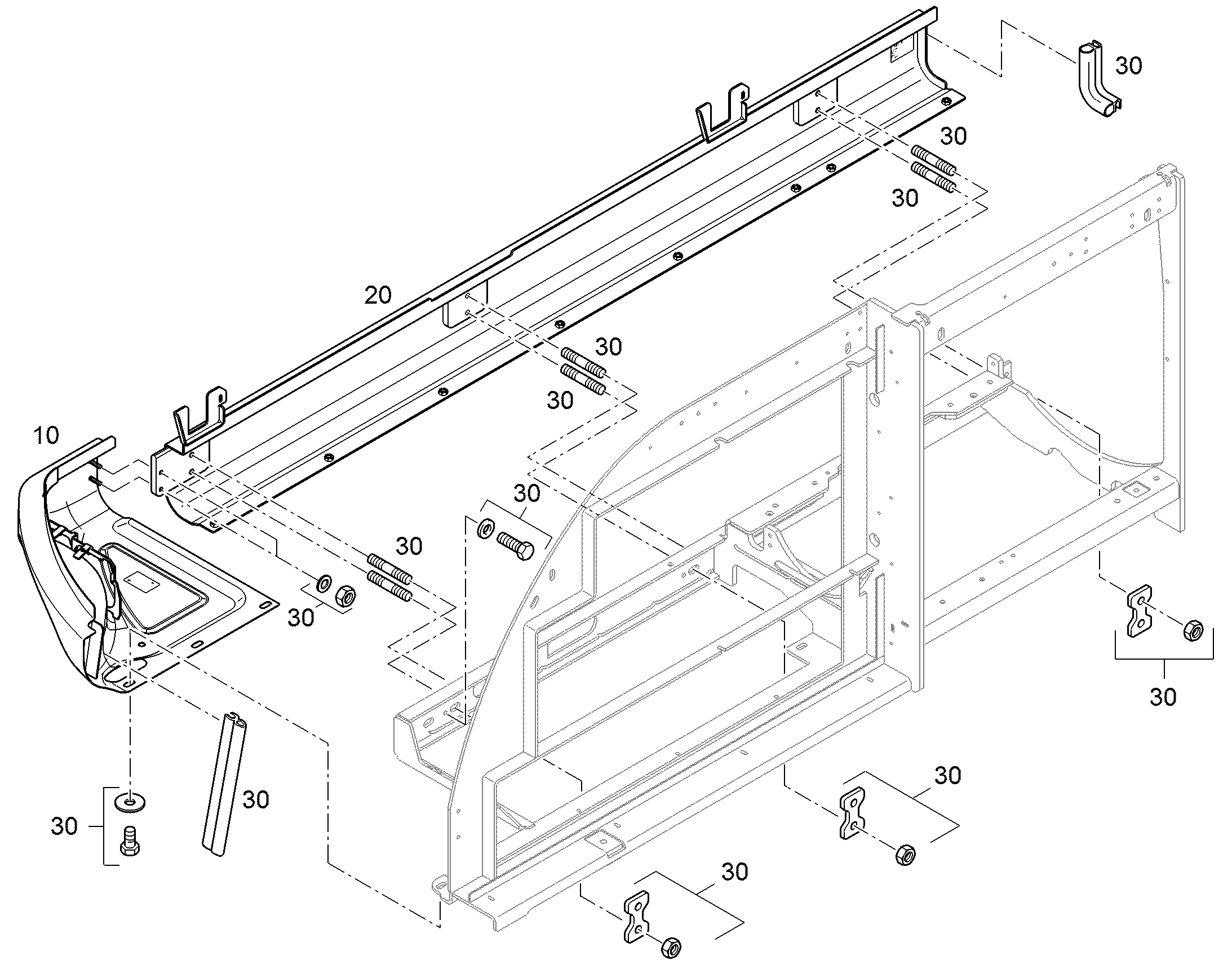 ЭЛЕМЕНТЫ МОНТАЖНЫЕ 94092127 LIEBHERR