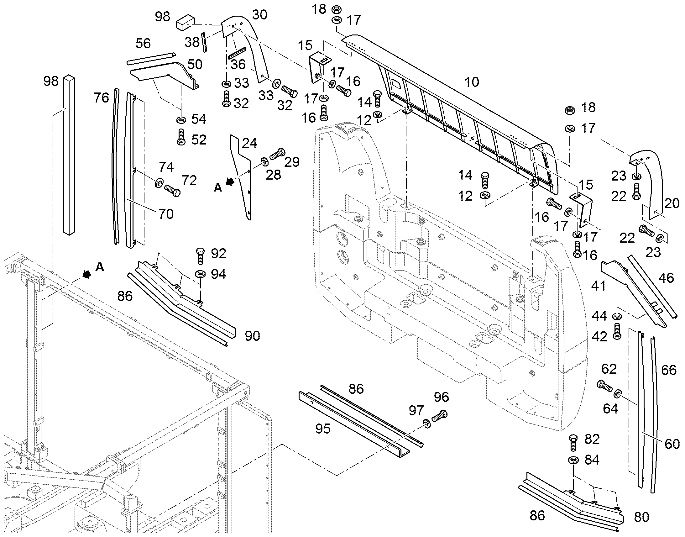 ОБОЙМА УПЛОТНИТЕЛЯ 94092259 LIEBHERR