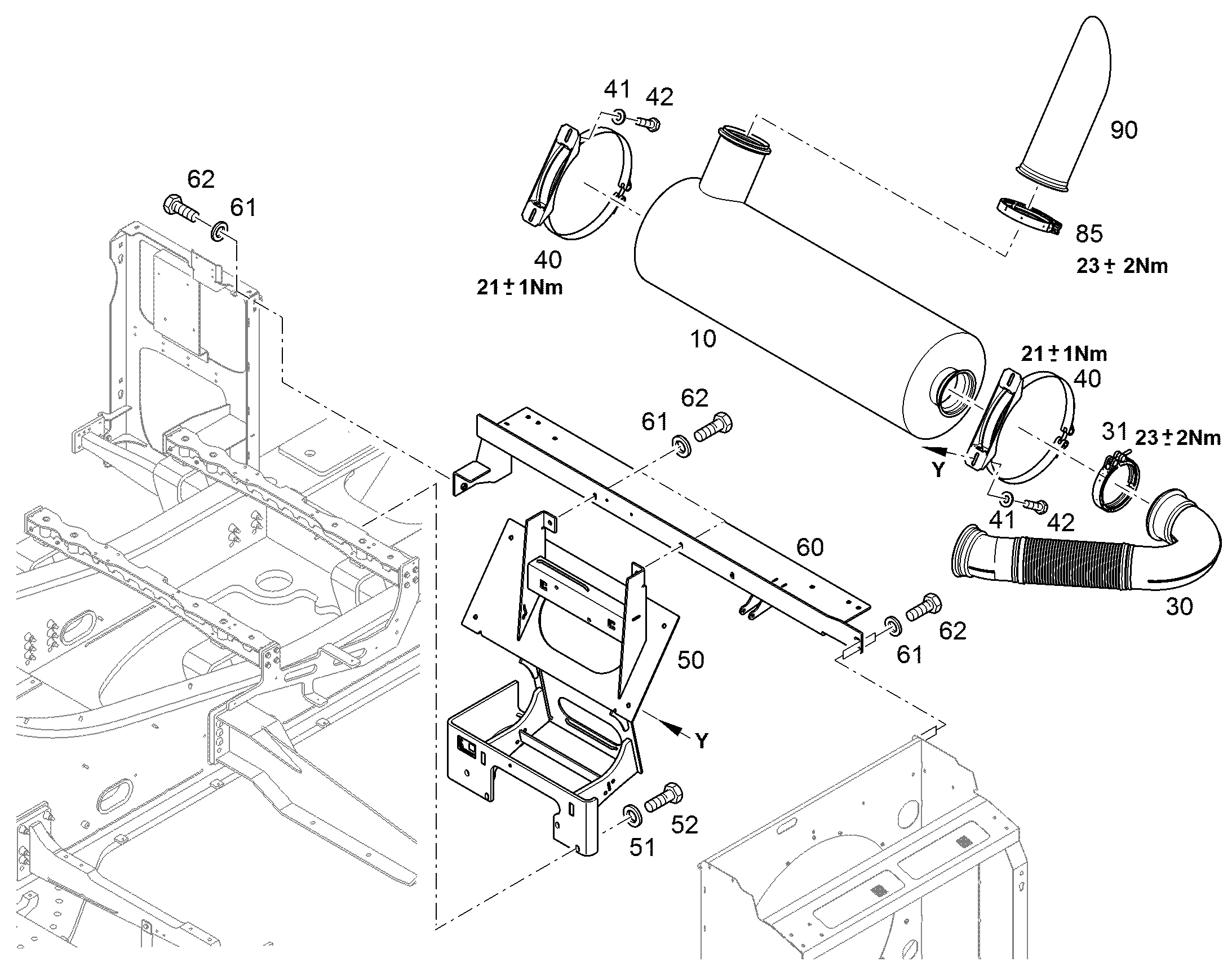 ШУМОГЛУШИТЕЛЬ 94092685 LIEBHERR