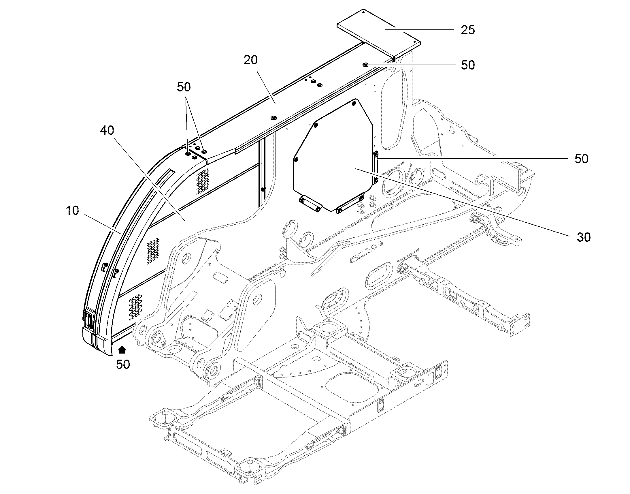ЭЛЕМЕНТЫ МОНТАЖНЫЕ 94090955 LIEBHERR