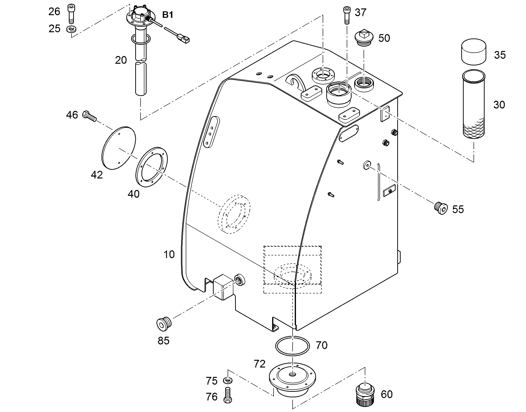 ПРОБКА РЕЗЬБОВАЯ GPN 710/72 G2 GELB 11690661 LIEBHERR