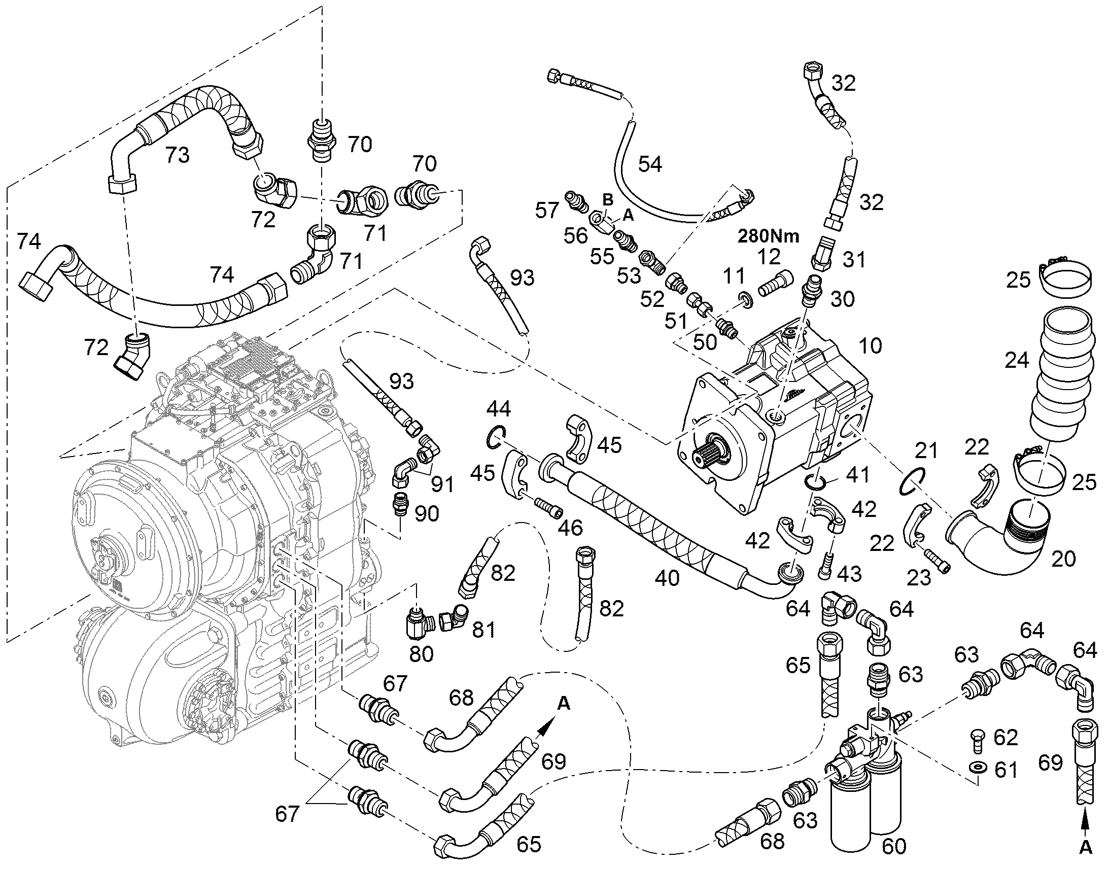 ФОРСУНКА ЧЕЛНОЧНАЯ 10294723 LIEBHERR