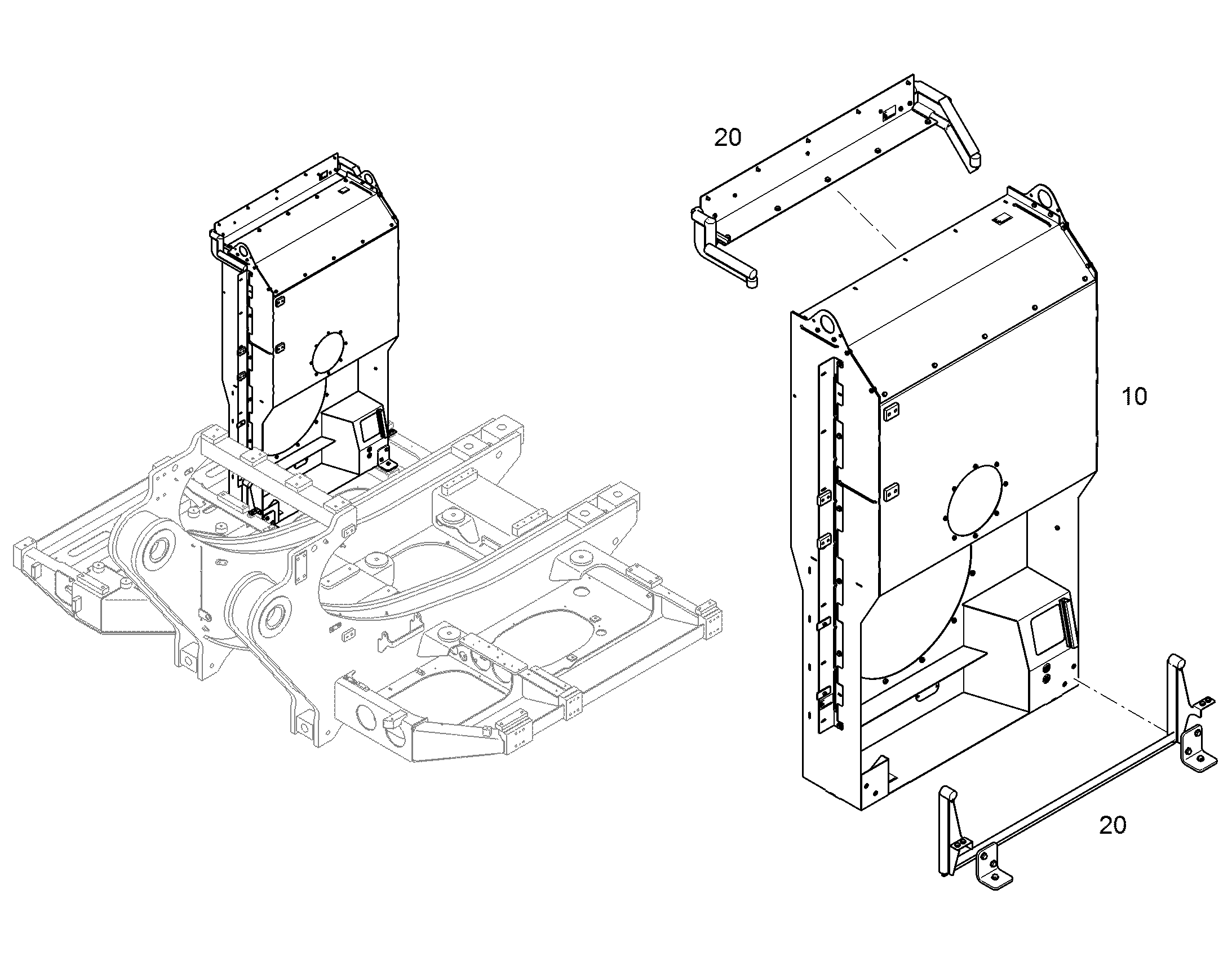 ЭЛЕМЕНТЫ МОНТАЖНЫЕ 94091555 LIEBHERR