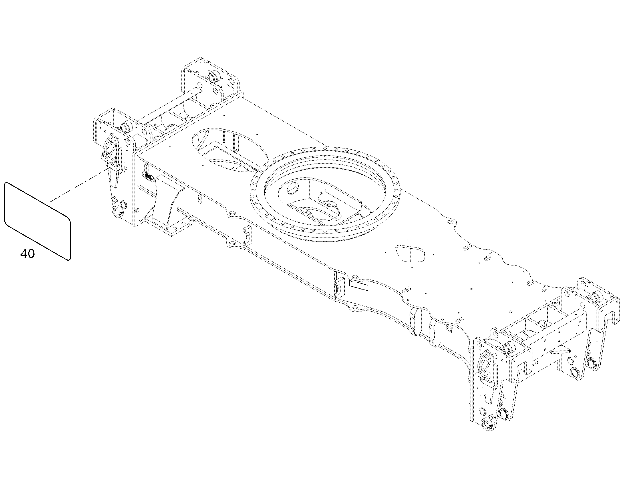ТАБЛИЧКА 80mmX45mm 94096153 LIEBHERR