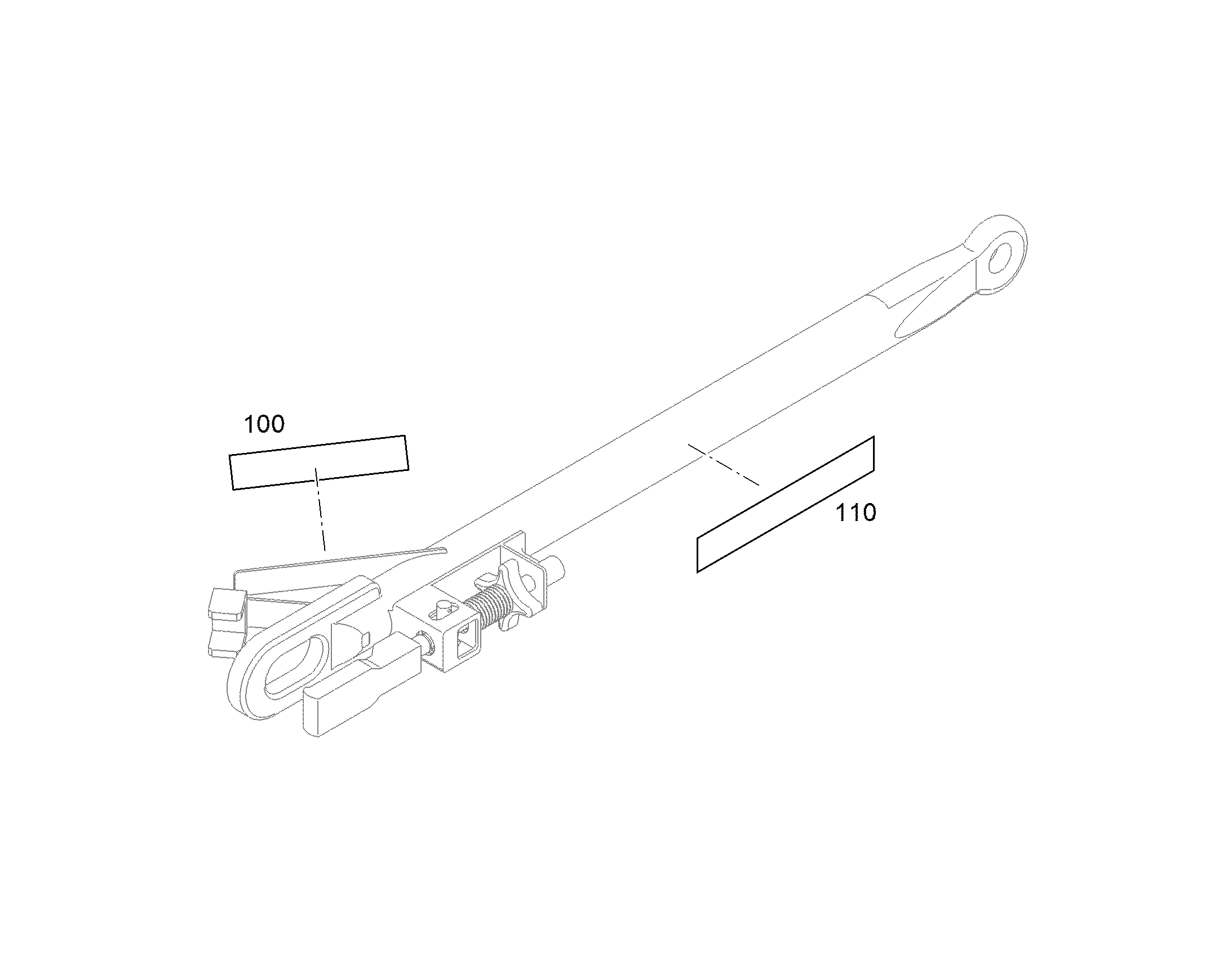 ТАБЛИЧКА 150mmX25mm 11359938 LIEBHERR
