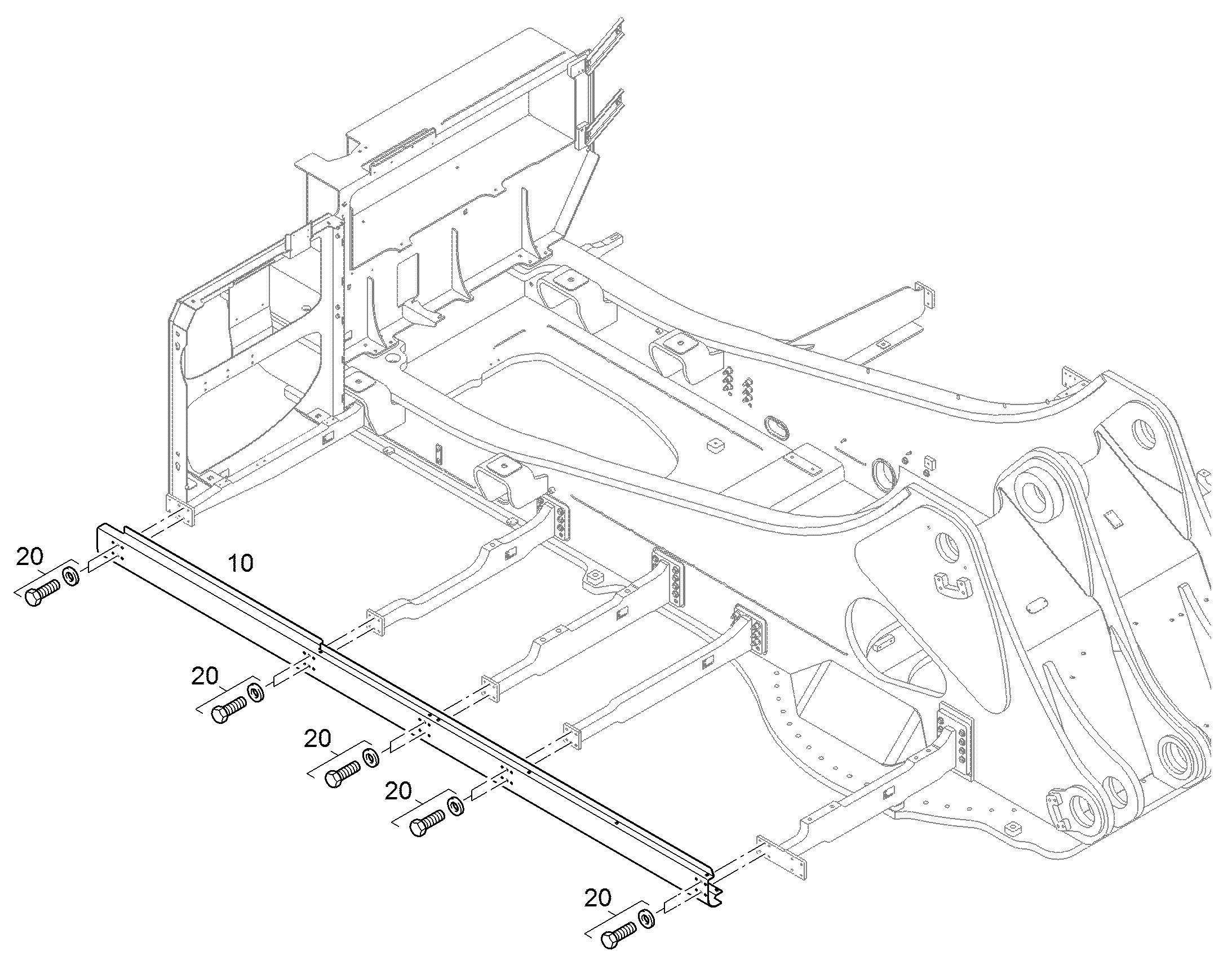 ЭЛЕМЕНТЫ МОНТАЖНЫЕ 94094794 LIEBHERR