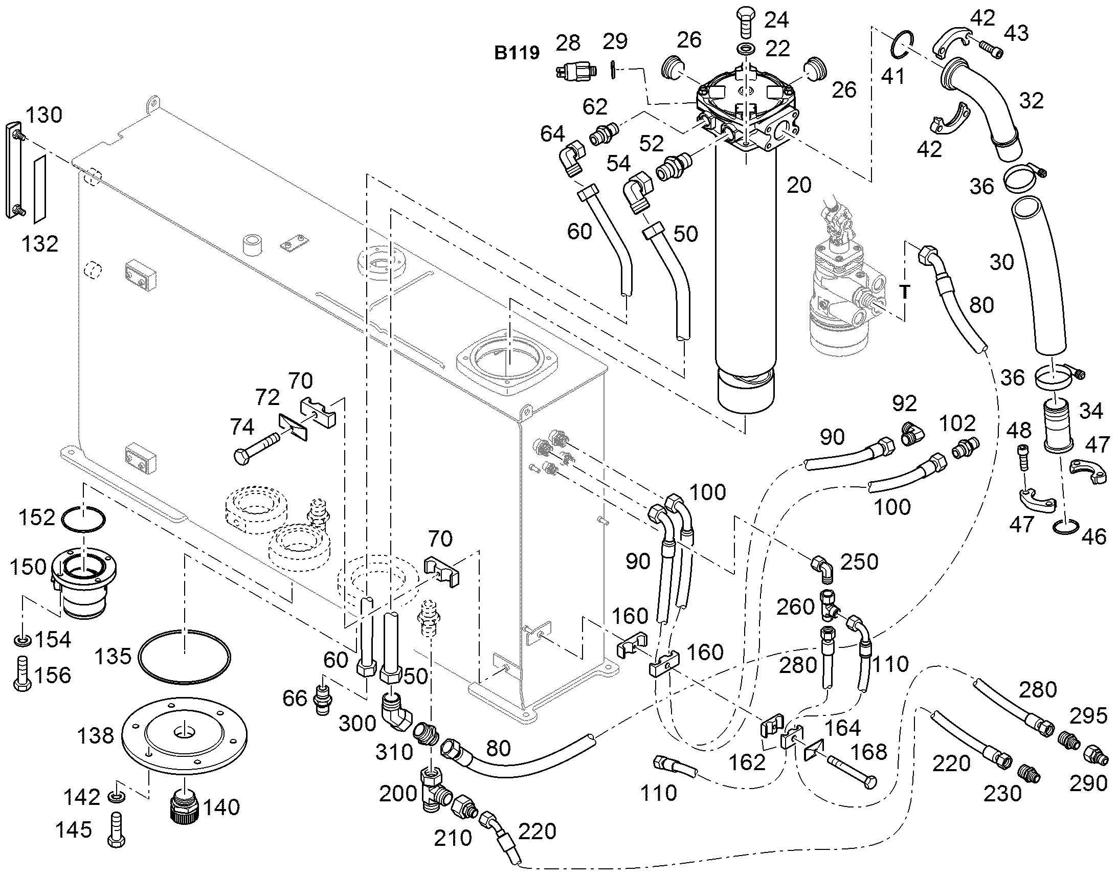 ФИТИНГИ ШЛАНГОВЫЕ DN50 10813786 LIEBHERR