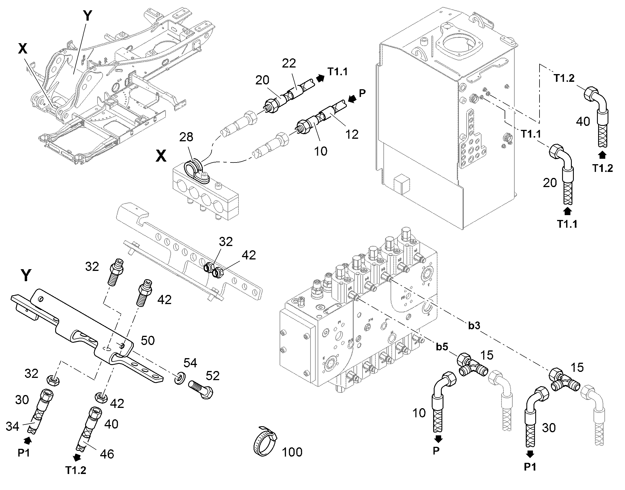 ПЕРЕБОРКА 8X168X485 11363122 LIEBHERR