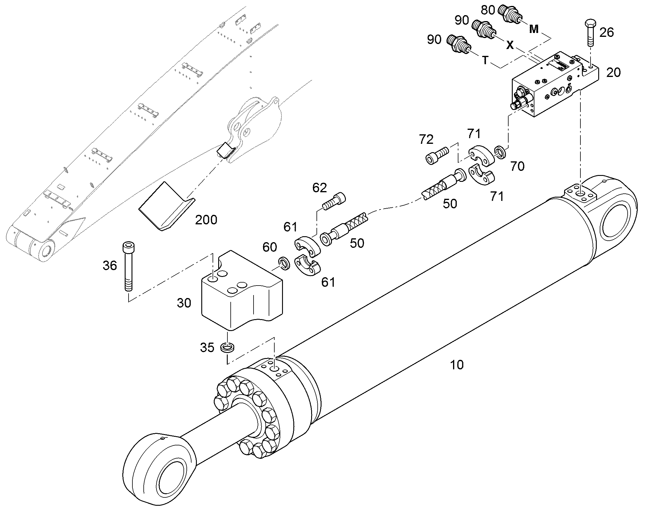 КЛАПАН ПРЕДОХРАНИТЕЛЬНЫЙ 11827665 LIEBHERR