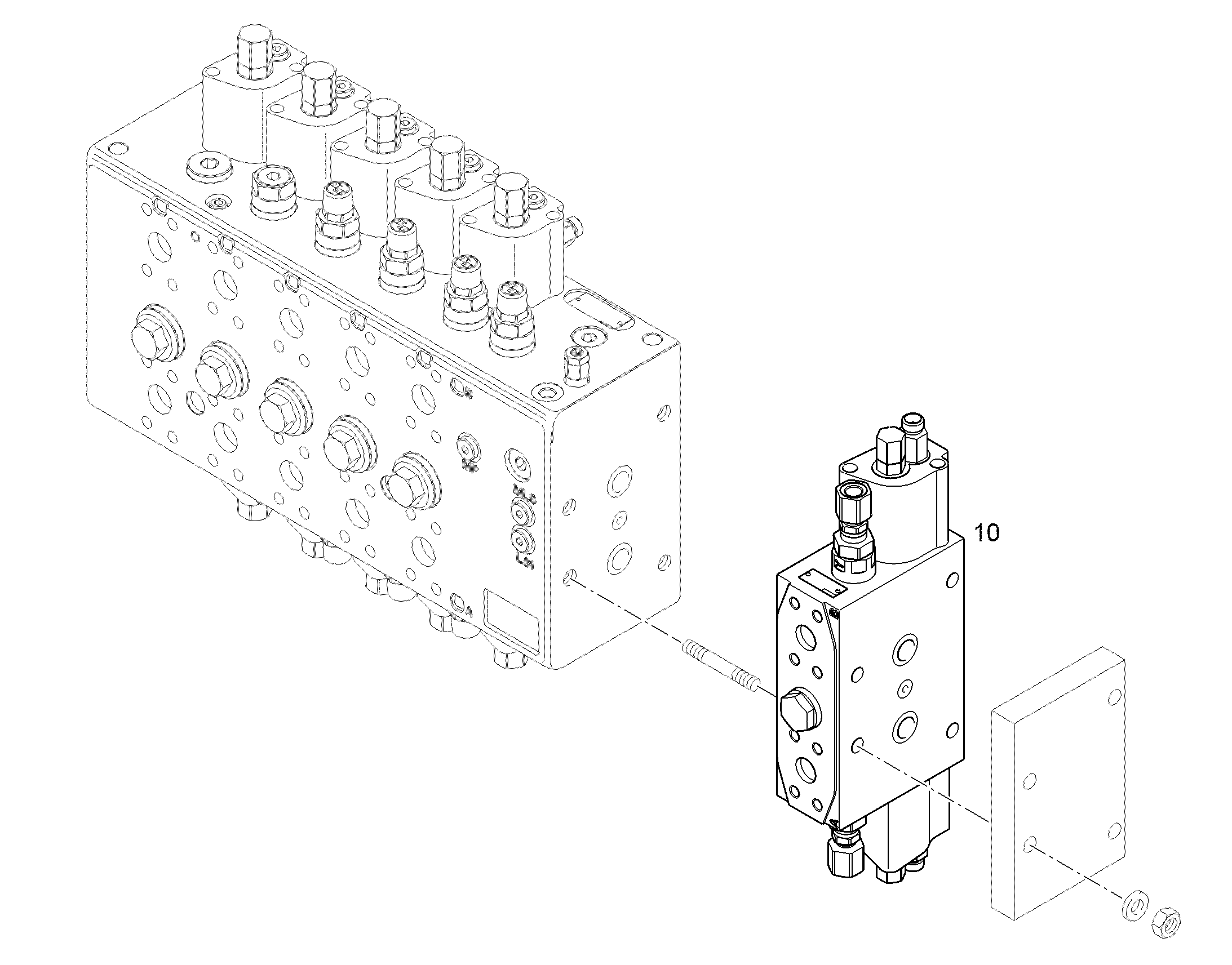БЛОК УПРАВЛЕНИЯ 11004383 LIEBHERR