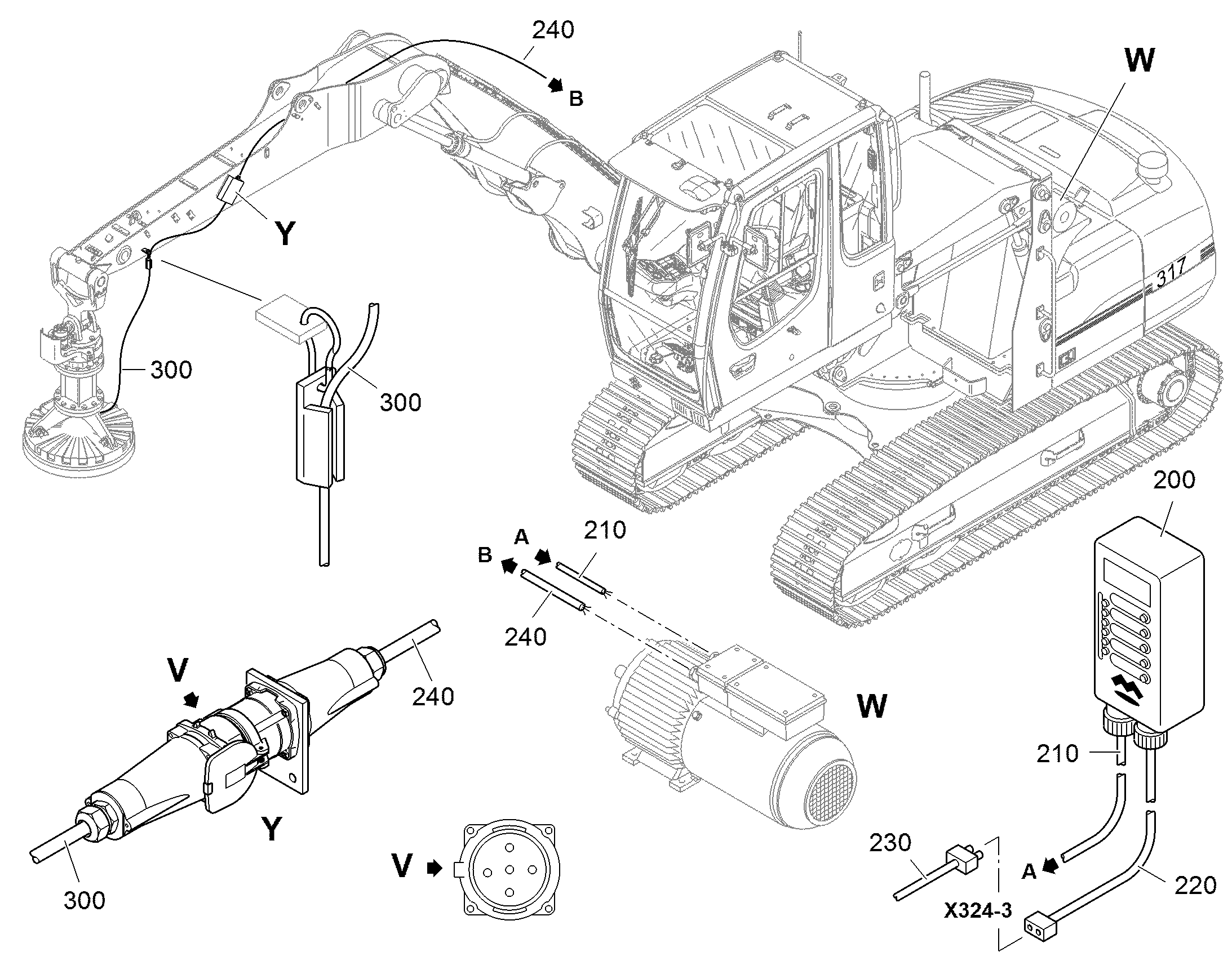 ПРОВОД МАГНИТА СОЕДИНИТЕЛЬНЫЙ 6001835 LIEBHERR