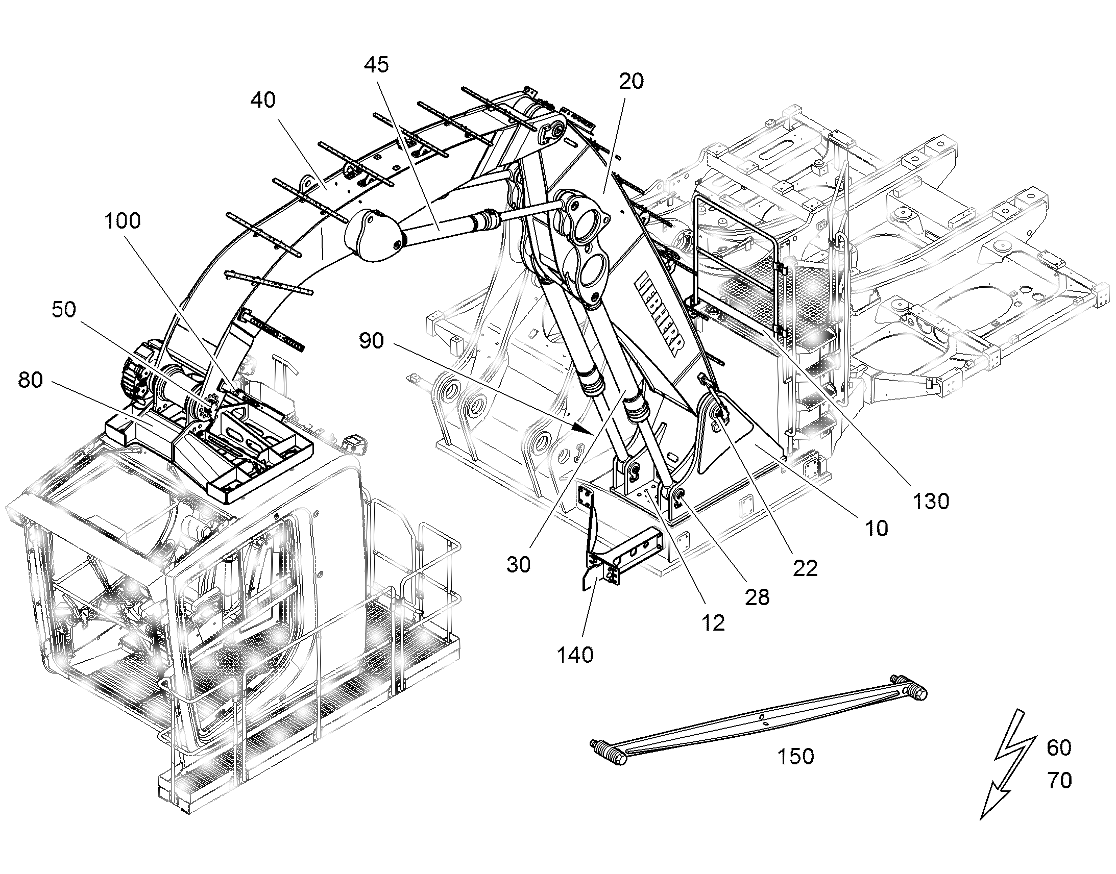 ДЕТАЛИ КРЕПЛЕНИЯ 94028859 LIEBHERR