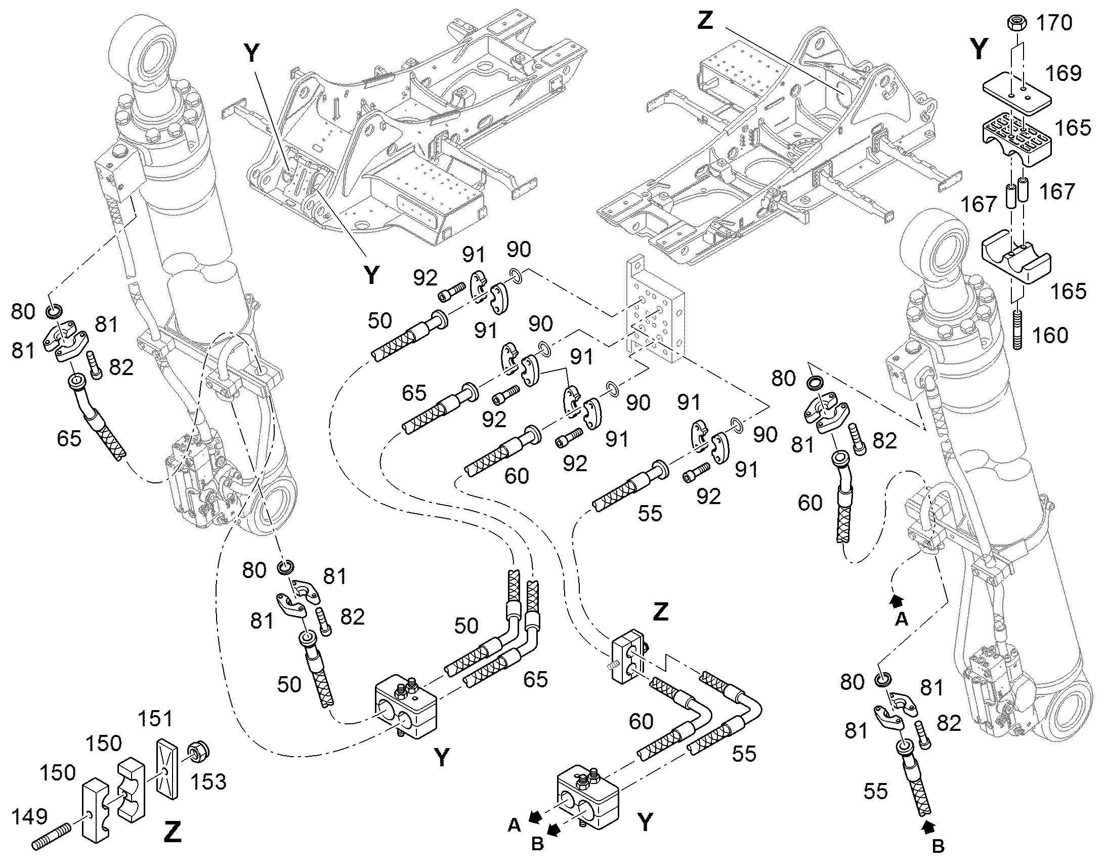 ПОЛУХОМУТИК 2 38 32 11080957 LIEBHERR