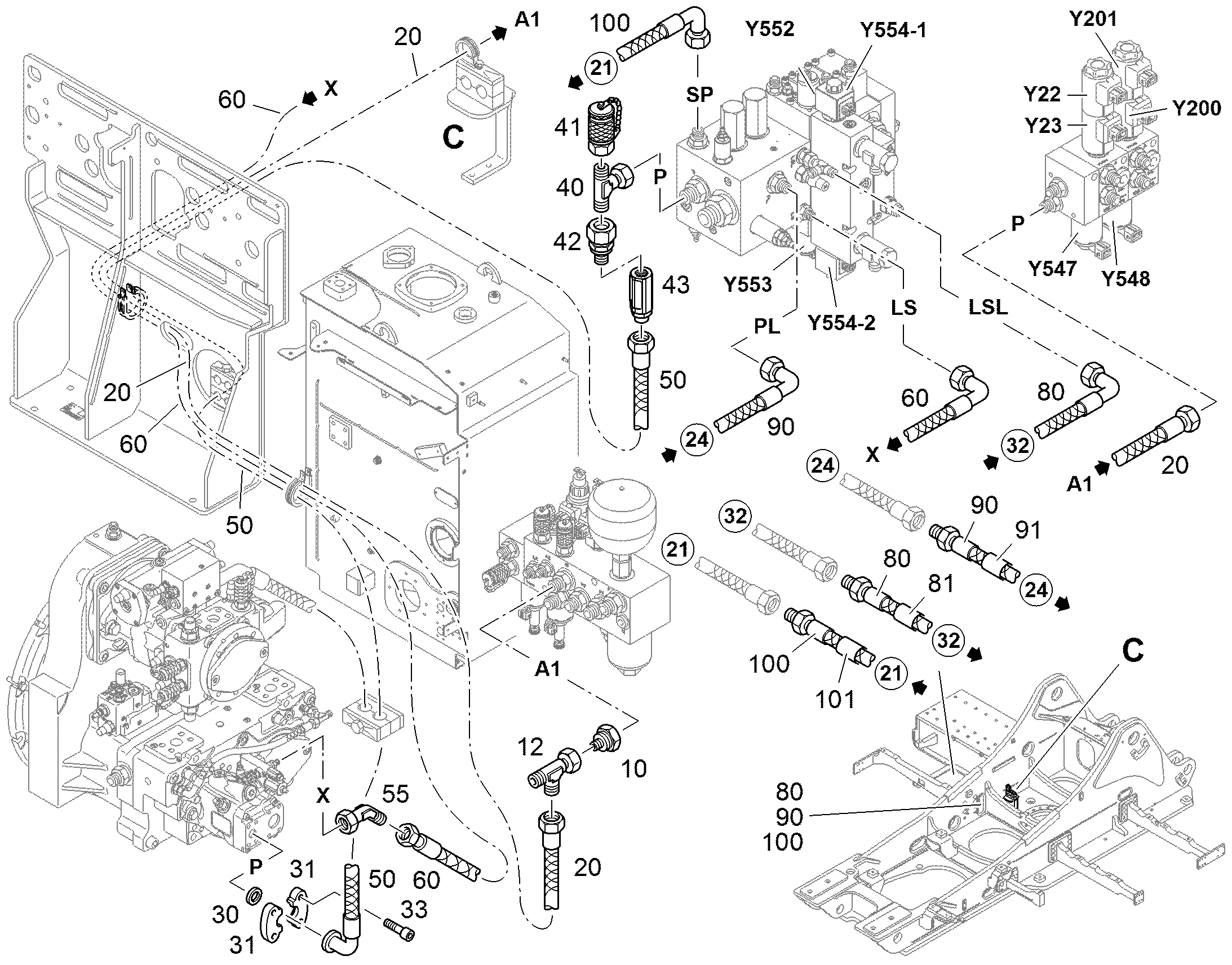 ЛИНЕЙНЫЙ ФИЛЬТР 11832858 LIEBHERR