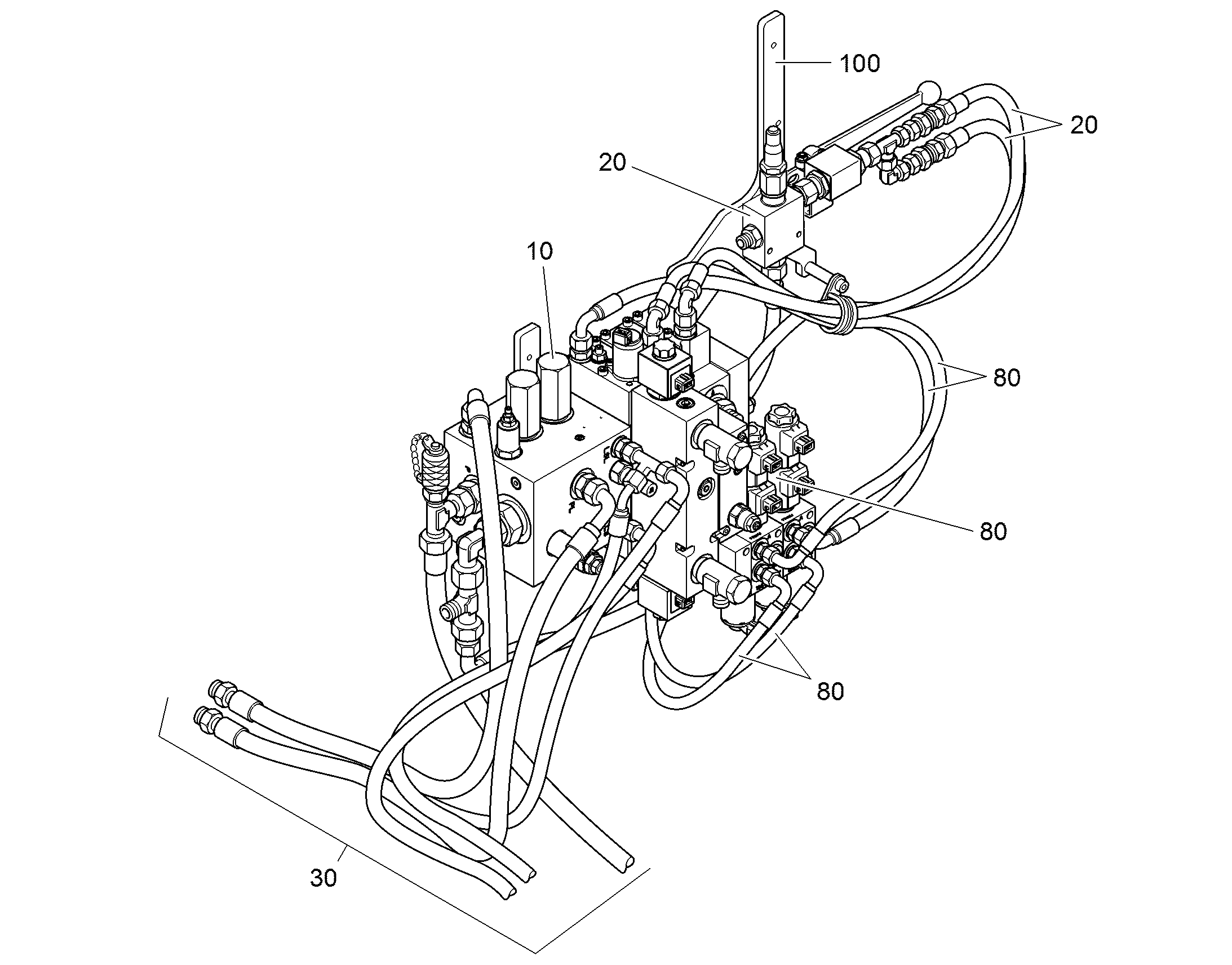 ШЛАНГИ LHC 340 UND 350 94088869 LIEBHERR