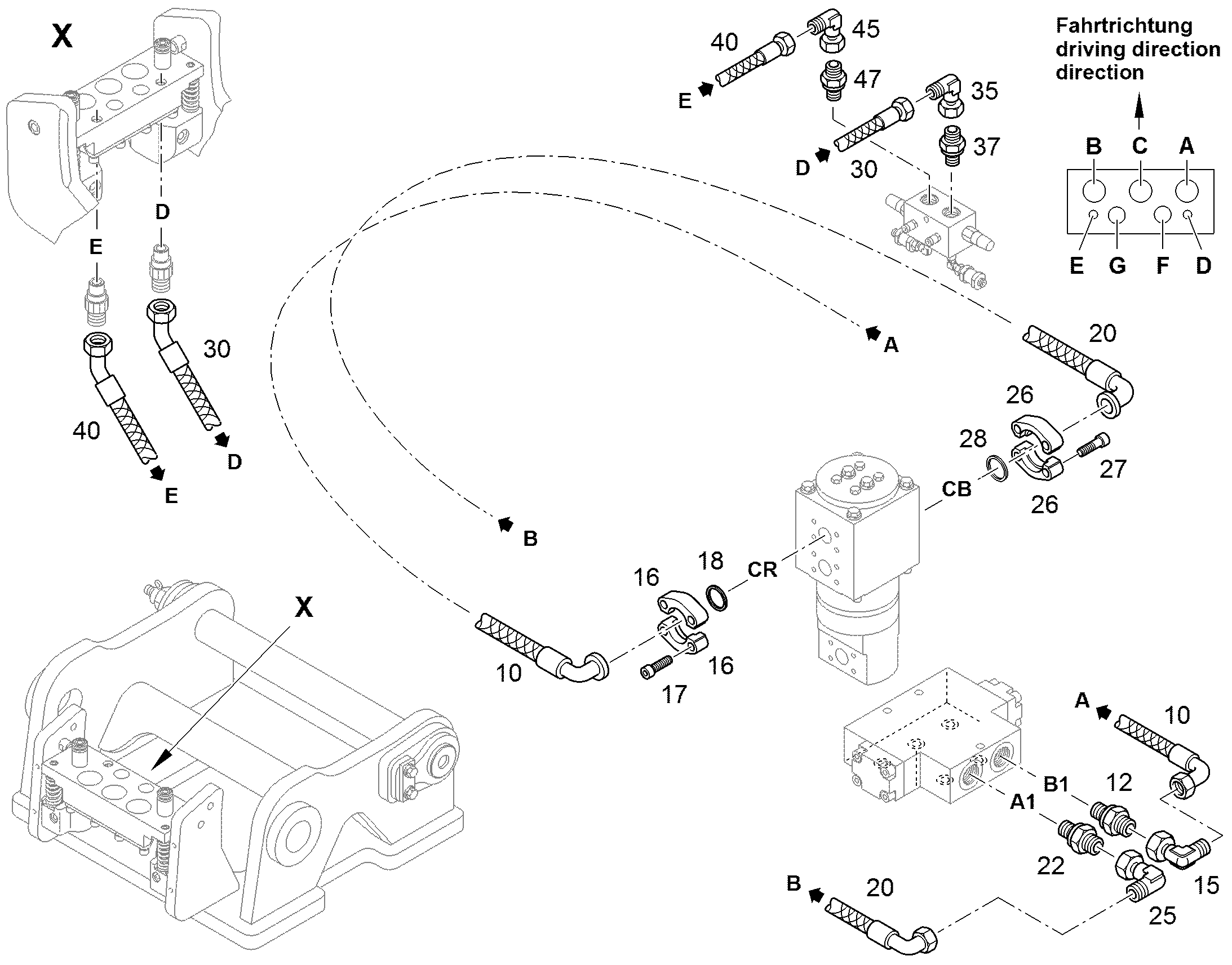 ШЛАНГ 25X1400 11340675 LIEBHERR