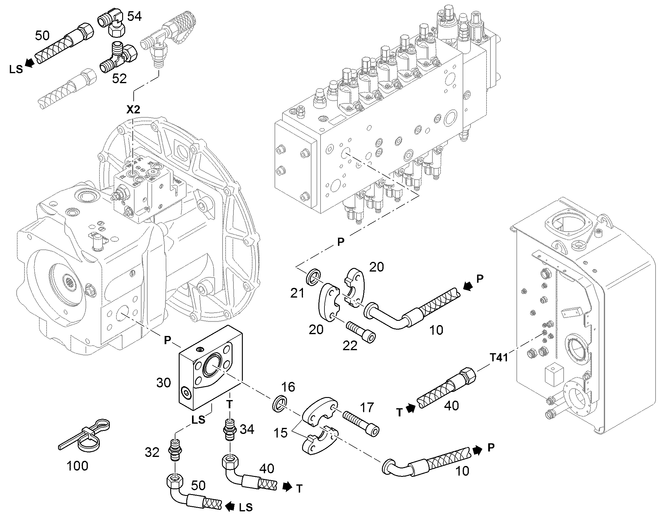КОМПЕНСАТОР ДАВЛЕНИЯ 11825322 LIEBHERR
