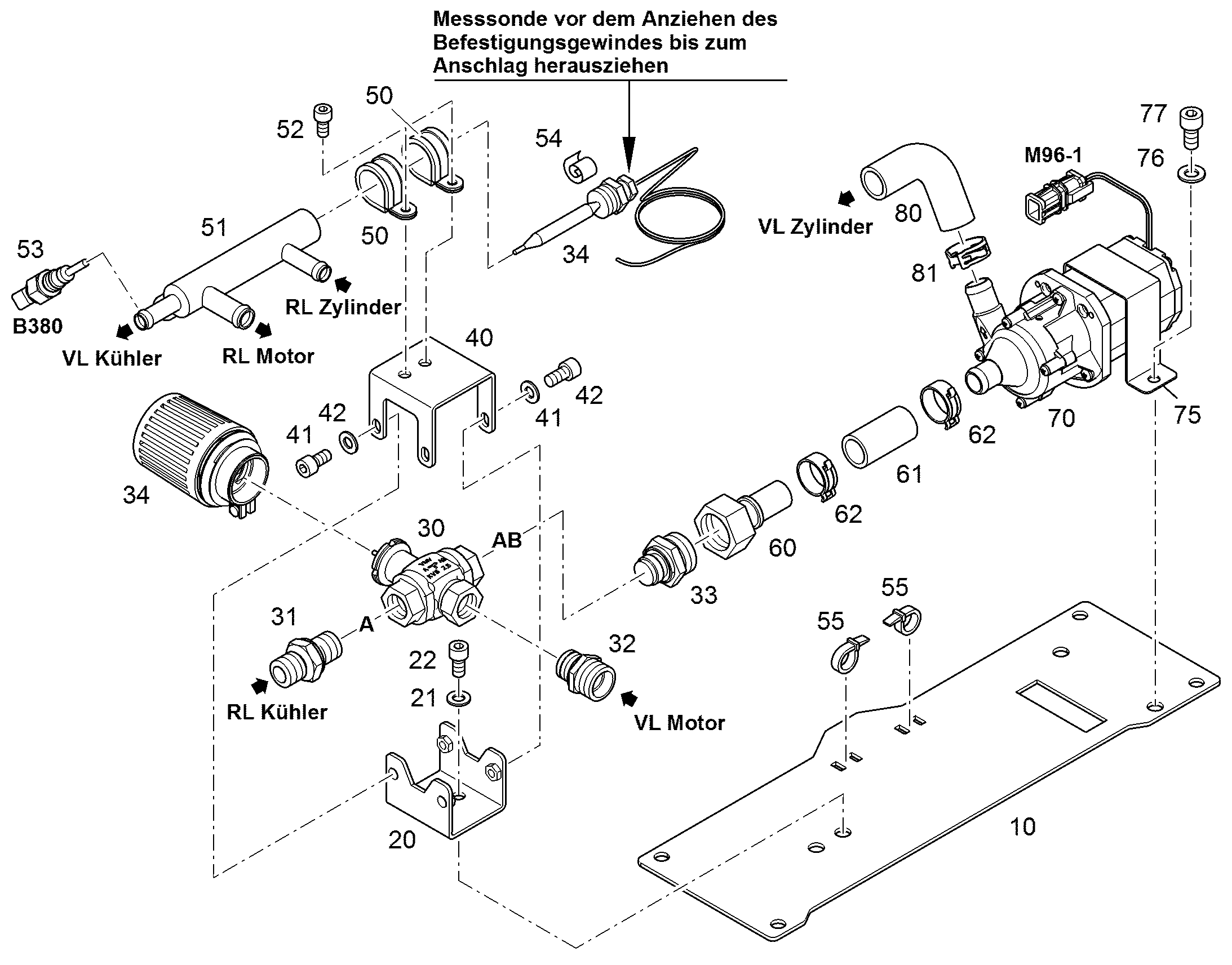 СКОБА ДЛЯ КРЕПЛЕНИЯ ШЛАНГА 27 25,2-29,2 11829099 LIEBHERR